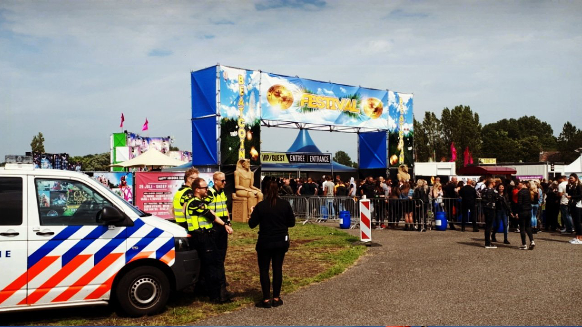 Druk dagje voor Alkmaarse politie met festivals en incidenten