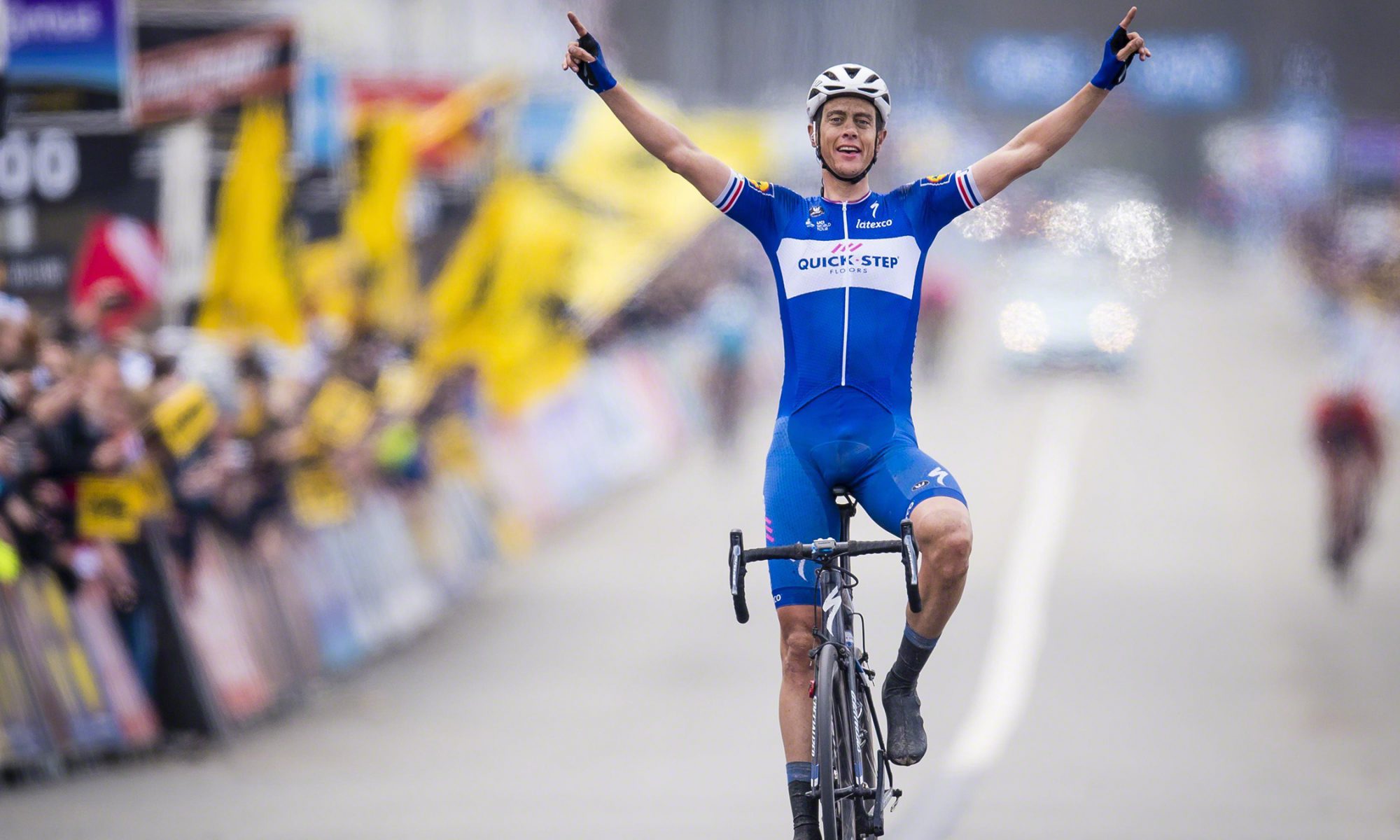 Niki Terpstra aan start van Wieler 3 Daagse Alkmaar