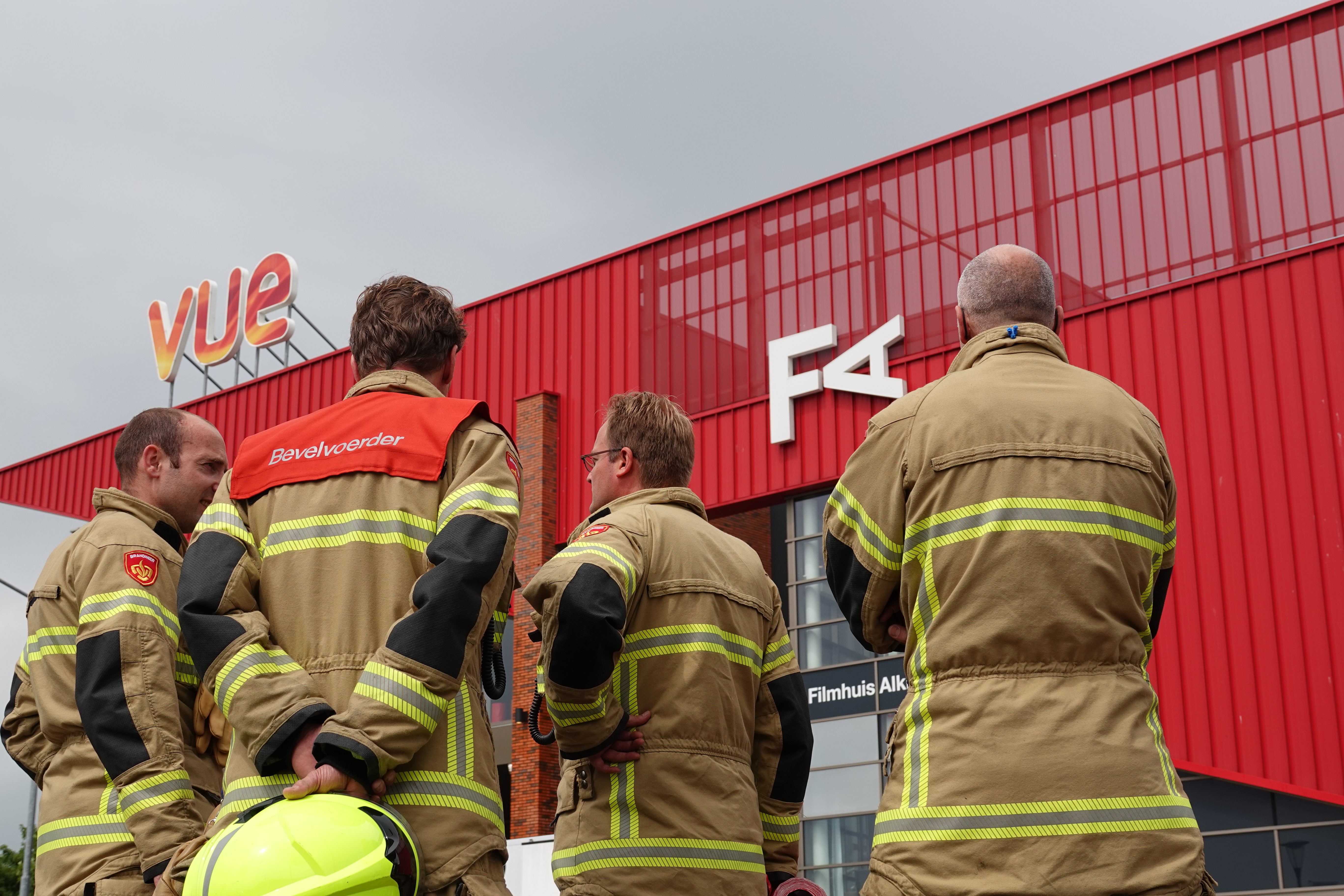 Gevelplaat Filmhuis Alkmaar/Vue valt van pand