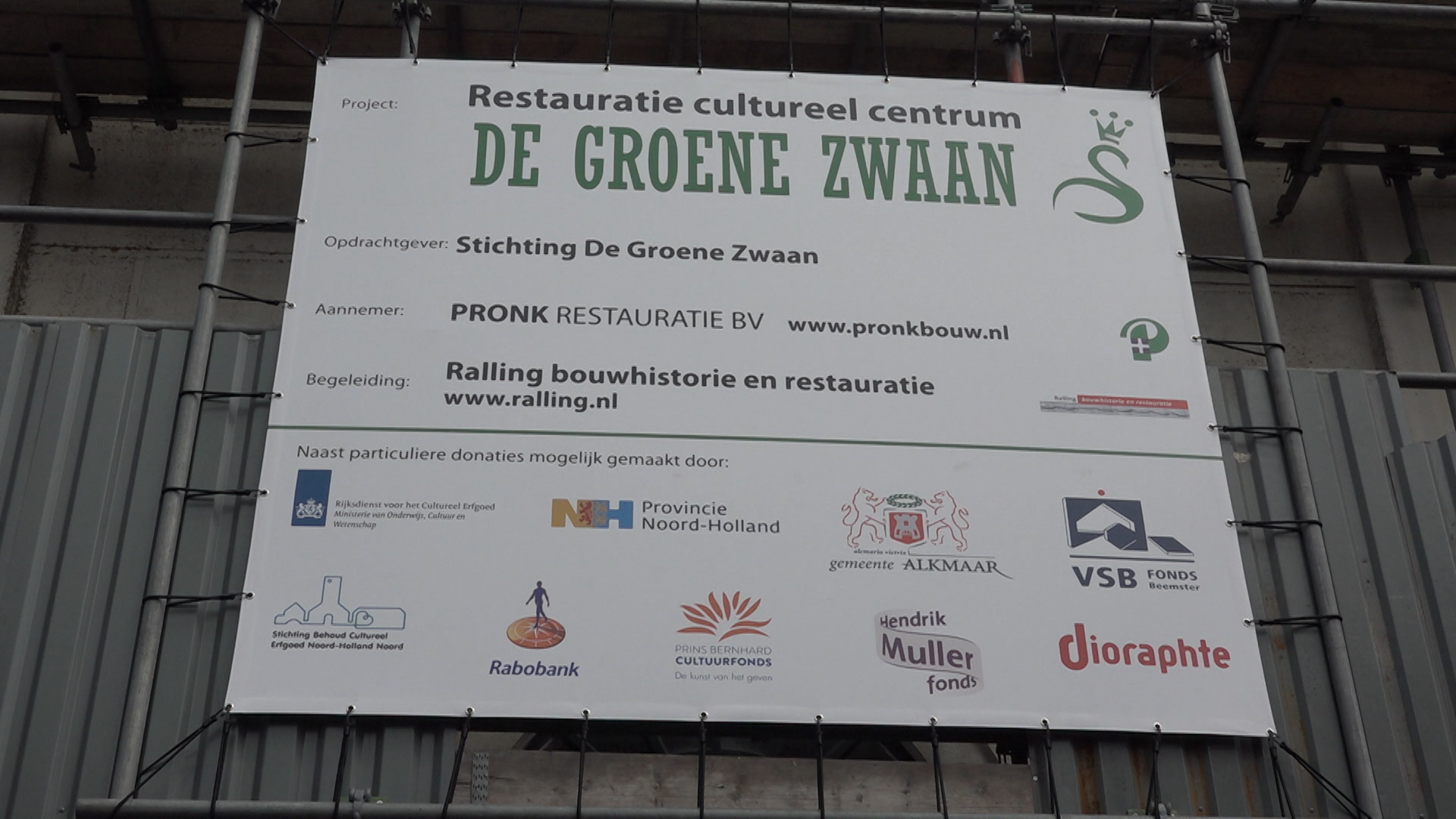 Renovatie cultuurhuis De Groene Zwaan is begonnen (VIDEO)