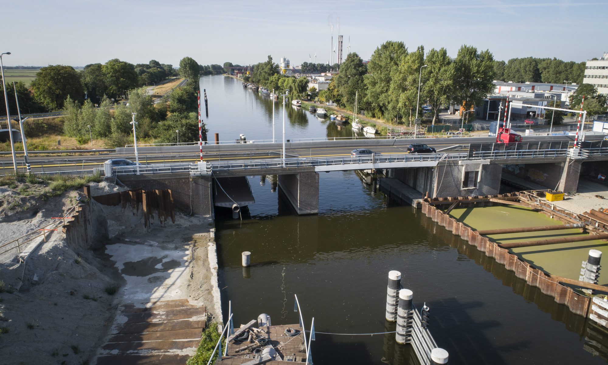 Provincie: vertraging werk aan Leeghwaterbrug niet te verminderen