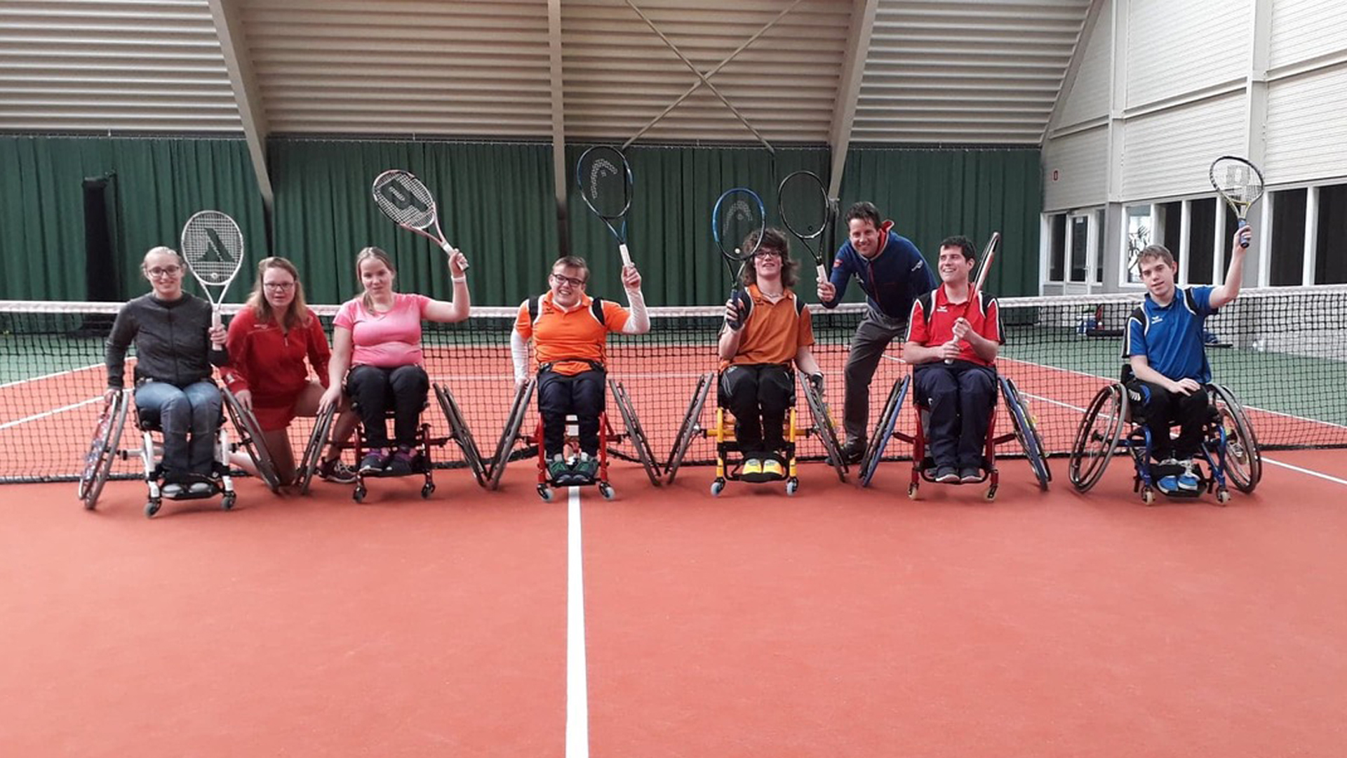 Open dag en clinics rolstoeltennis in Alkmaar