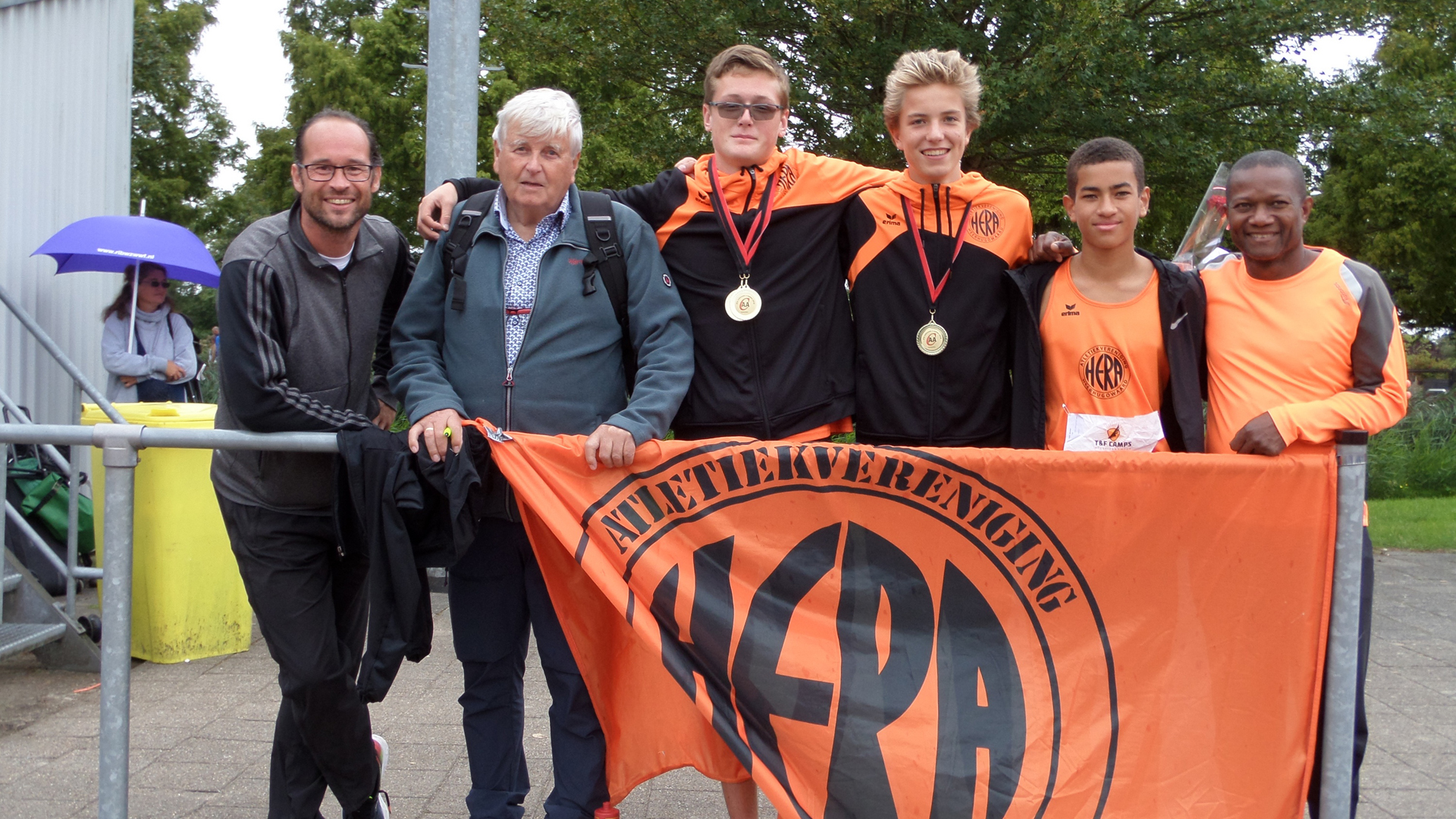 Brons en vier keer goud bij Nationale C-Spelen atletiek