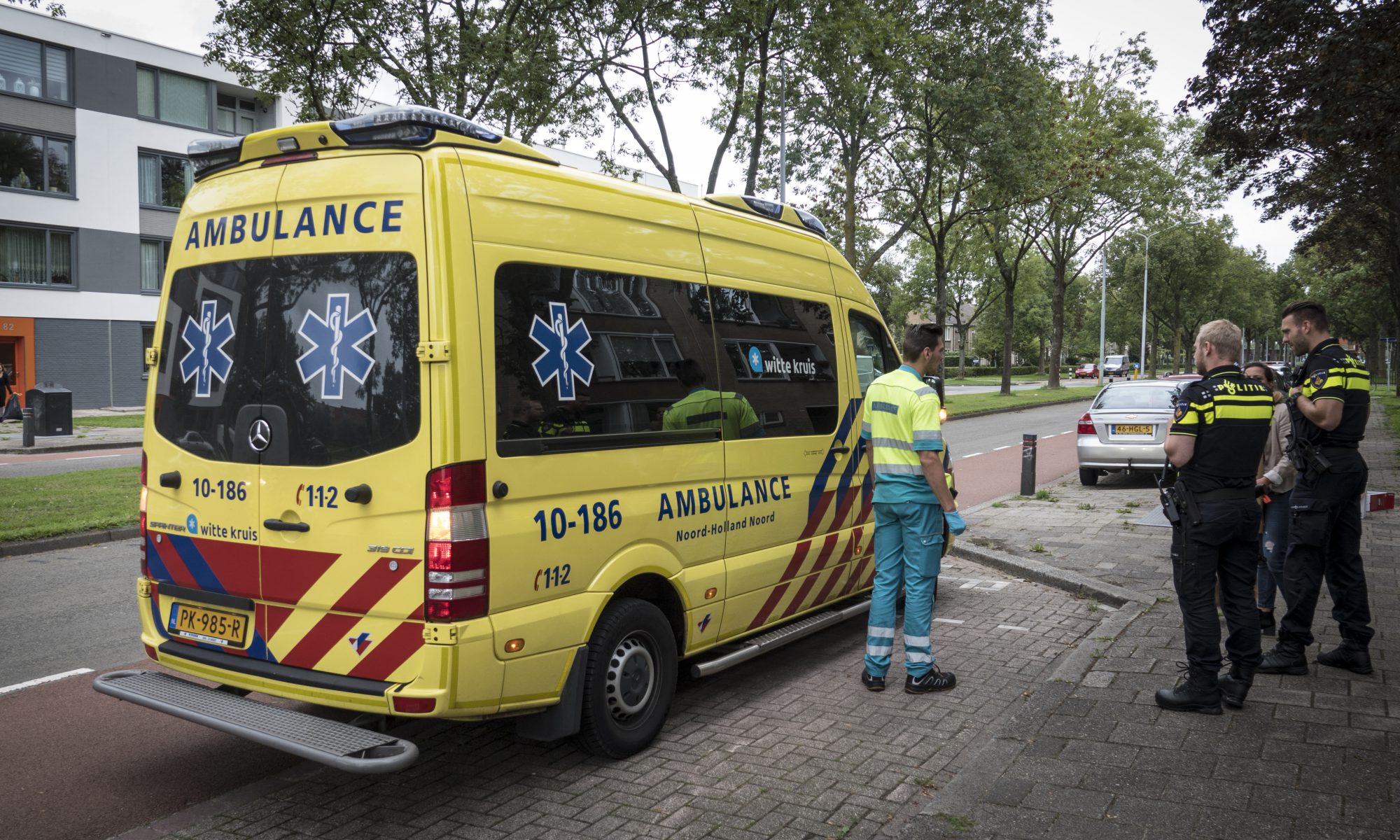 Gewonde na steekpartij in Waalstraat Alkmaar