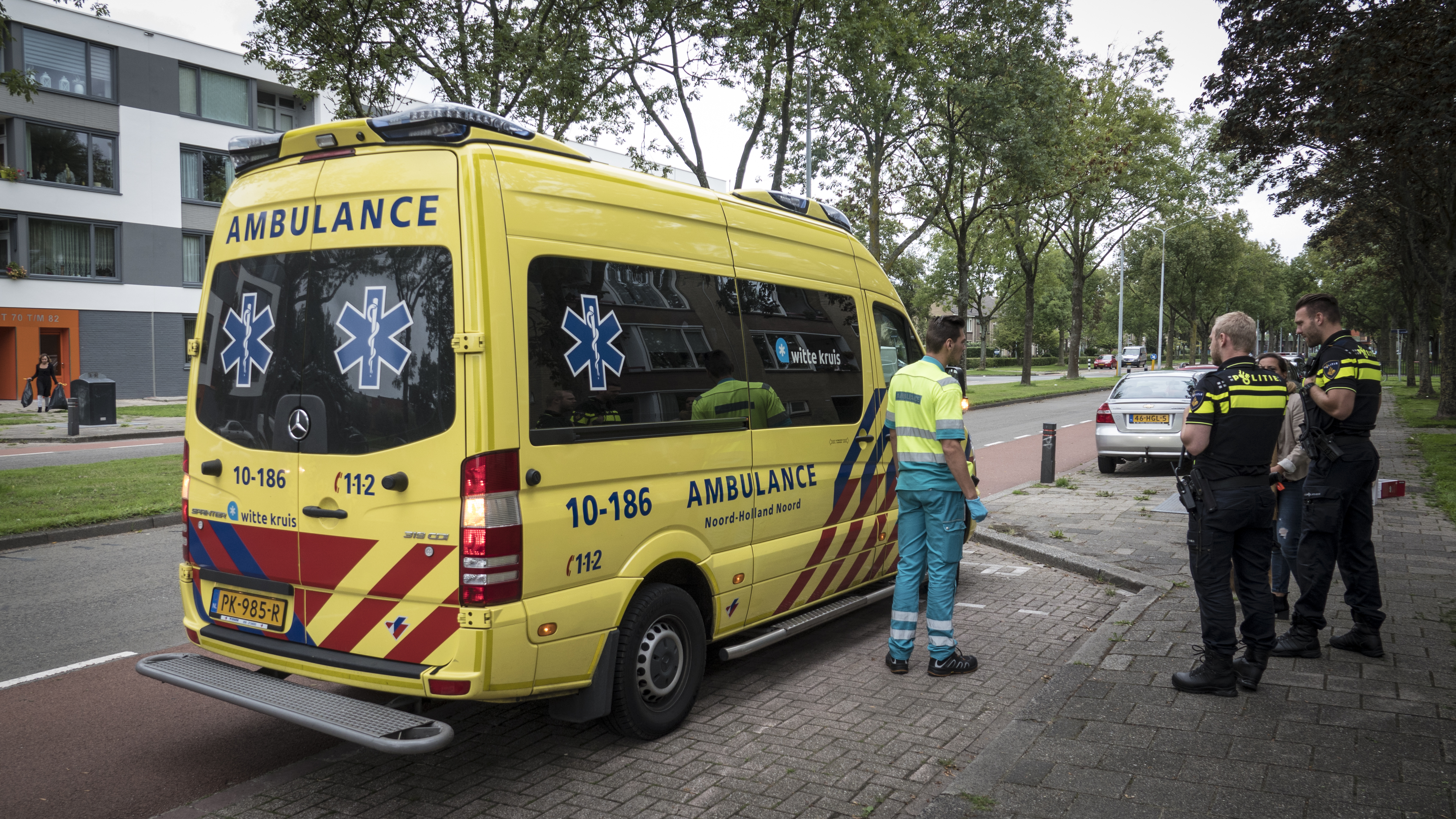 Gewonde na steekpartij in Waalstraat Alkmaar
