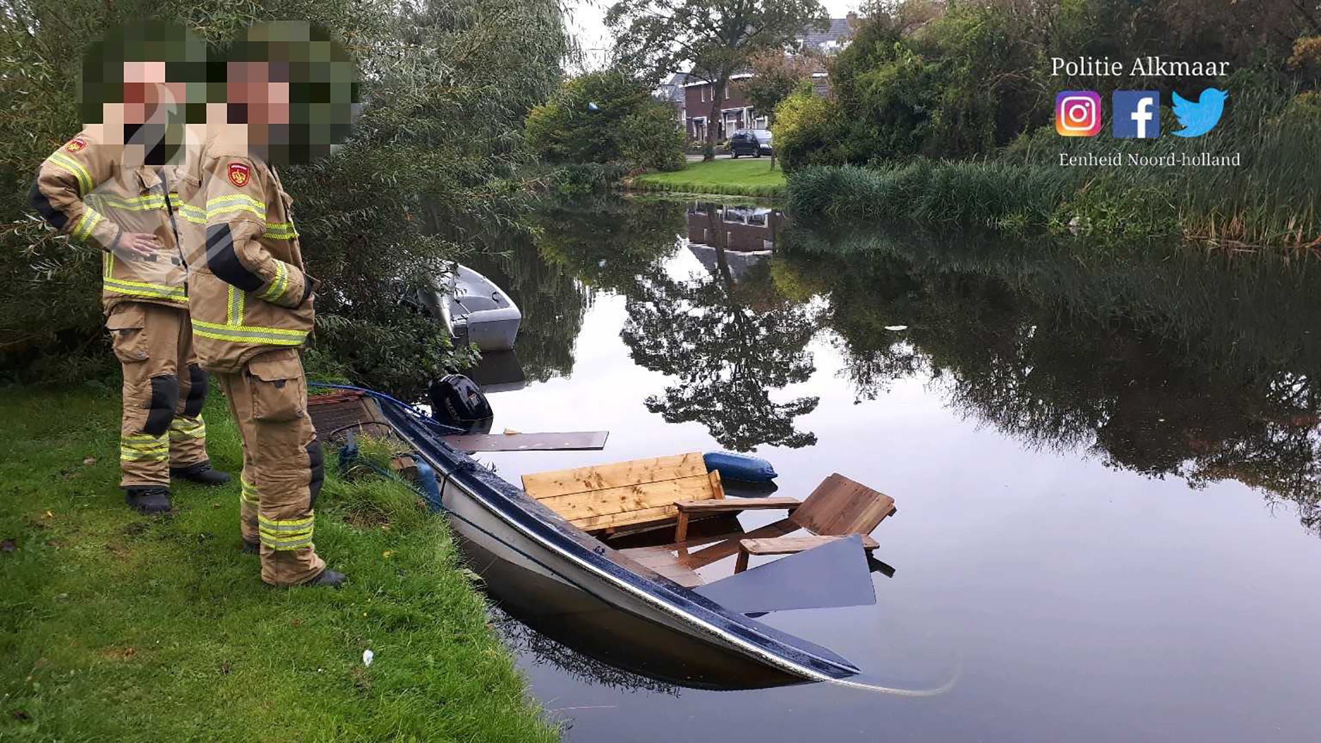 Nieuwe booteigenaar geconfronteerd met gezonken boot