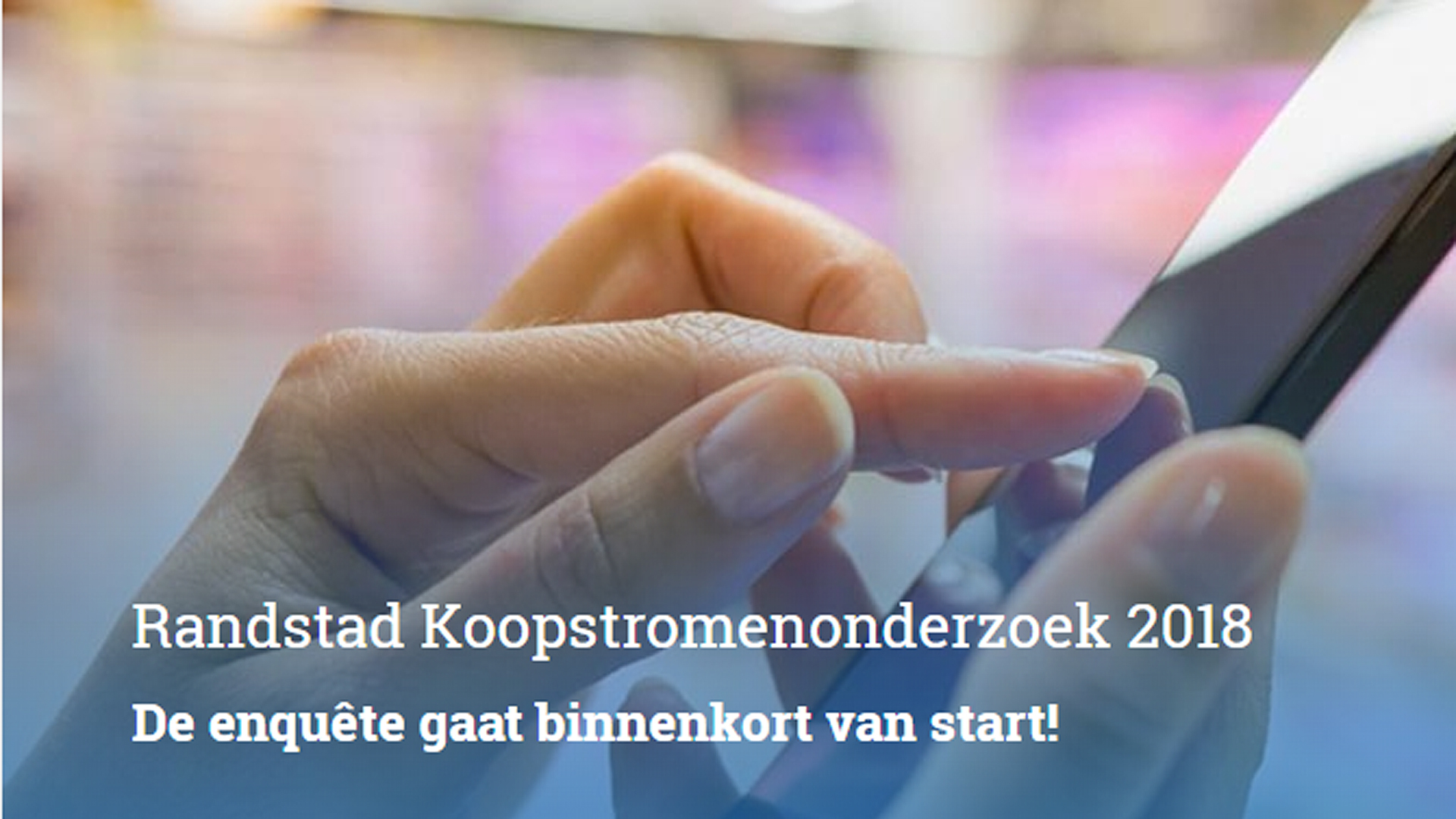 Randstad Koopstromenonderzoek 2018