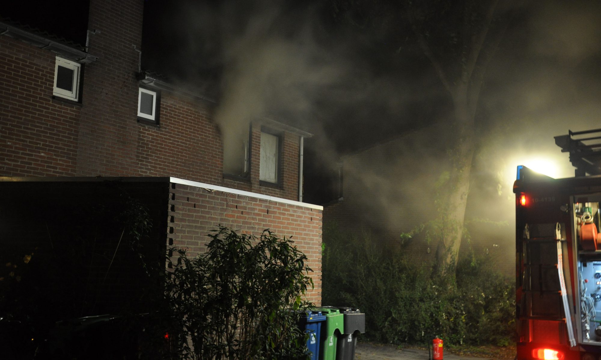 Slaapkamer in brand door bedverwarming in Rijperwaard Alkmaar