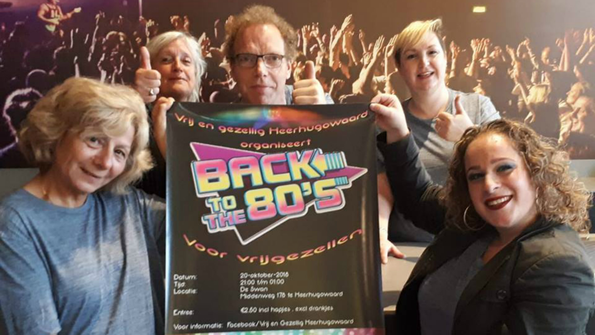 Back to the 80's voor vrijgezellen in Heerhugowaard