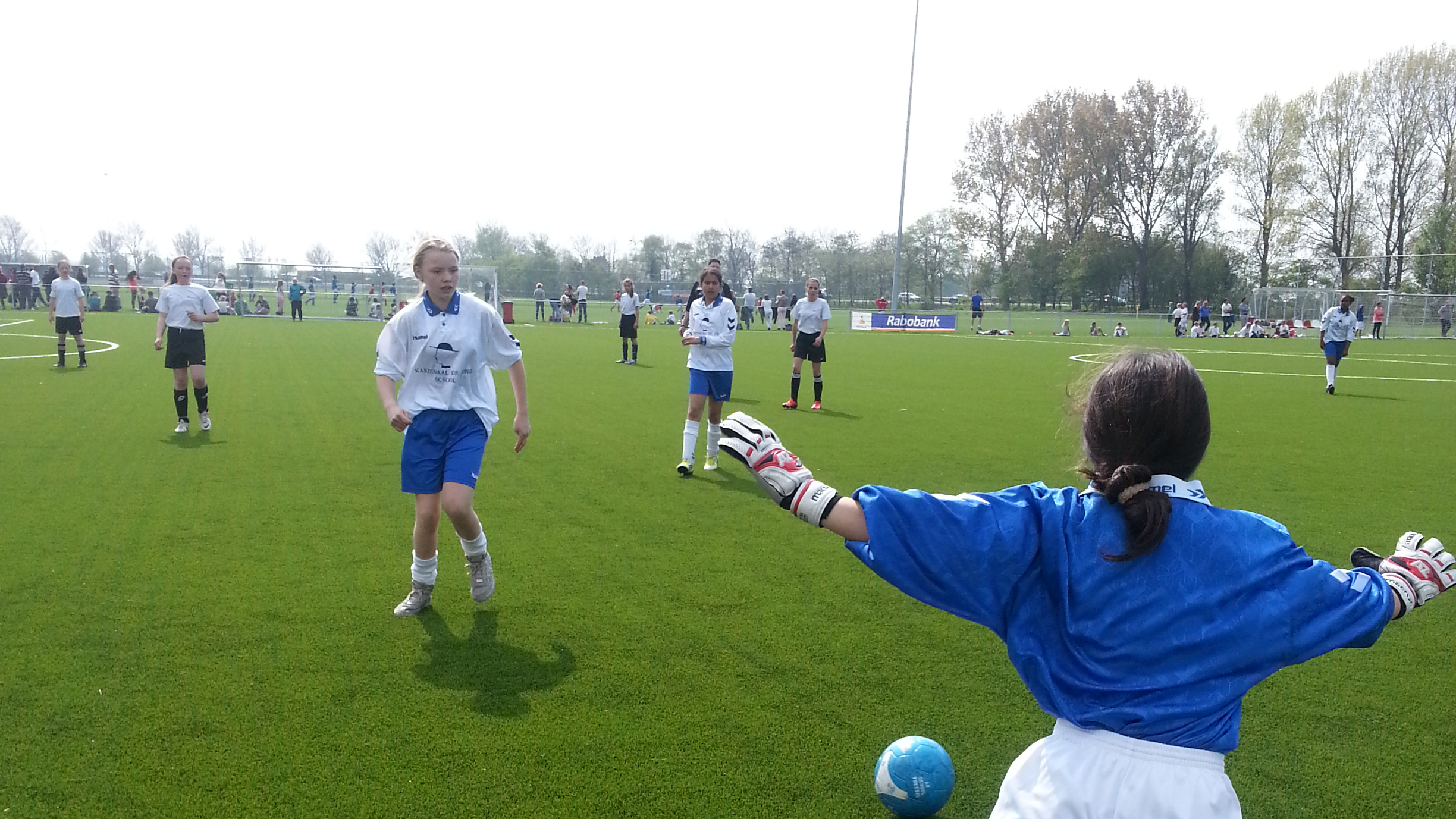 Meidenvoetbaldag bij VV
