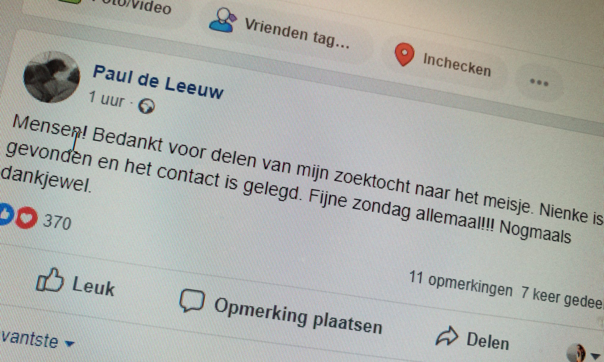 Paul de Leeuw zoekt meisje dat voorstelling in theater De Vest bezocht 1