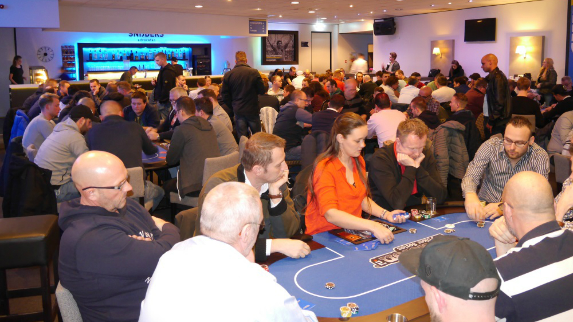 Pokertoernooi in De Waerd Bowling in Heerhugowaard