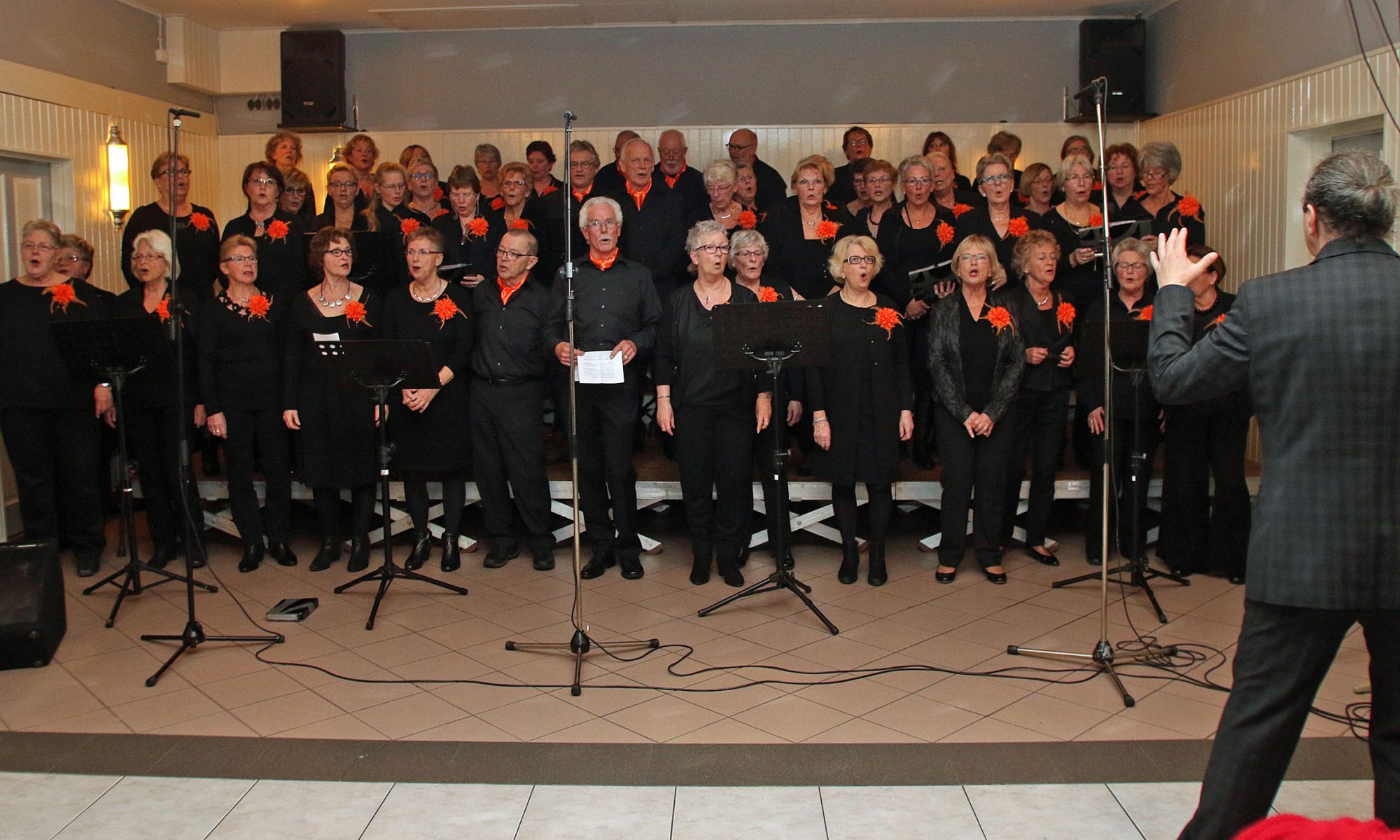 Benefietoptreden zangkoren voor Stichichting Michael-Wings