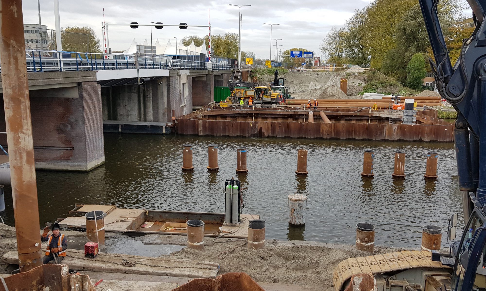 Extra maatregelen doorstroom verkeer Leeghwaterbrug (N242) Alkmaar