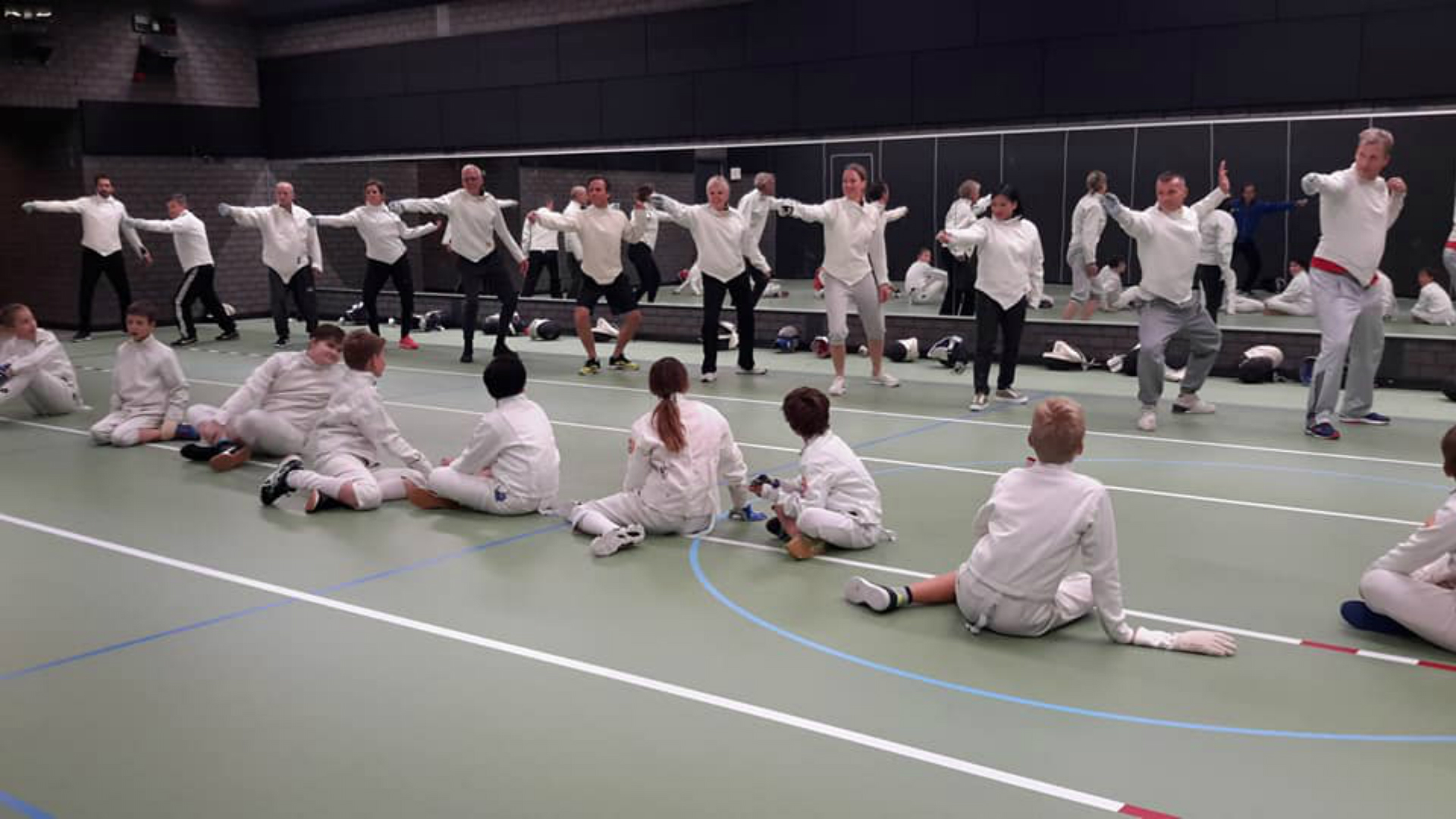 Geslaagde ouder-kind training bij HollandSchermen Alkmaar