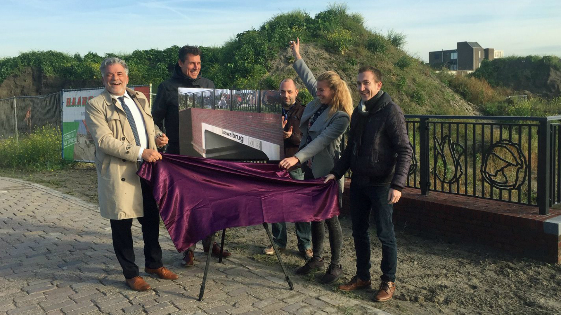 'Loswalbrug' winnende naam voor nieuwe duikerbrug Noord-Scharwoude