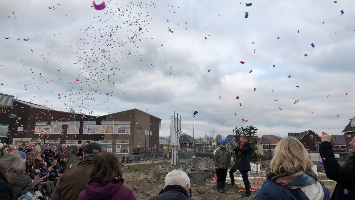 Startschot voor bouw duurzame appartementen in De Draai