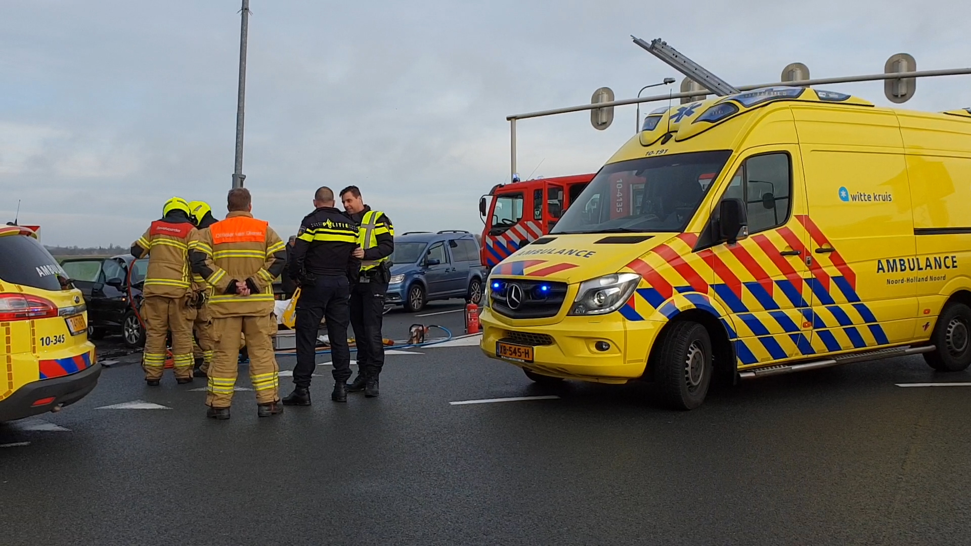 Ernstig ongeval Martin Luther Kingweg in Alkmaar