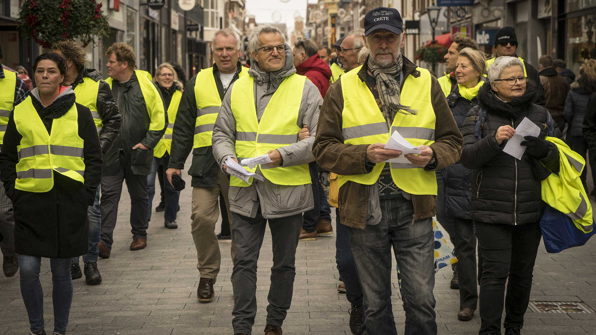 Protest van 'gele hesjes' in Alkmaar vreedzaam verlopen