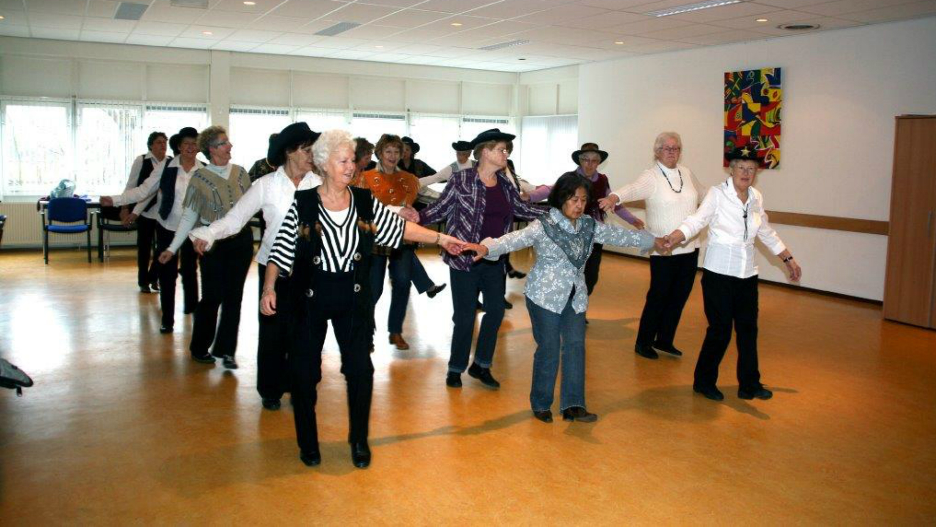 Wekelijks Country-Line Dansen bij Buurthuis ’t Ambacht in Alkmaar Noord