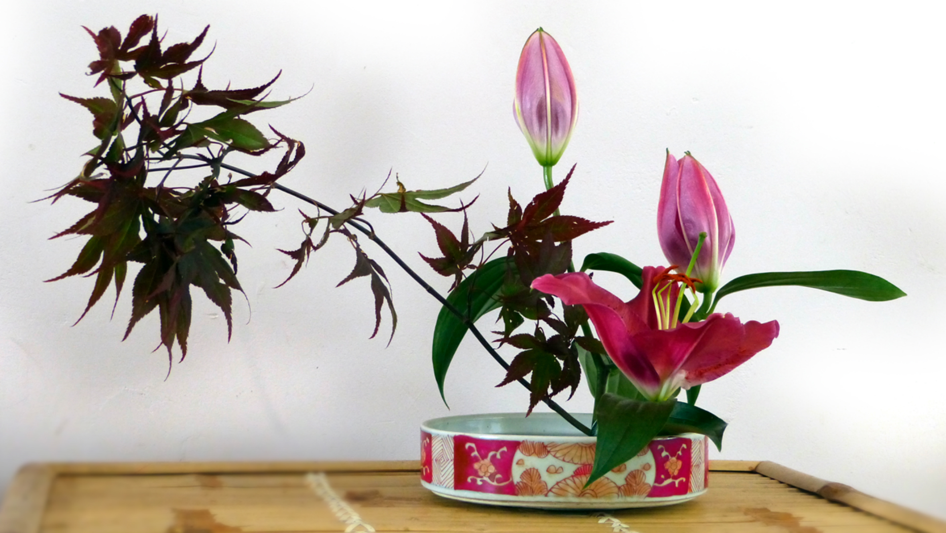 Workshop Ikebana bij Hortus Alkmaar