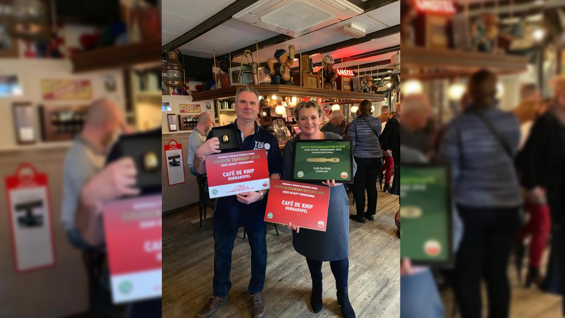 Café de Knip in Oudkarspel verkozen als beste café én eetcafé van Noord-Holland