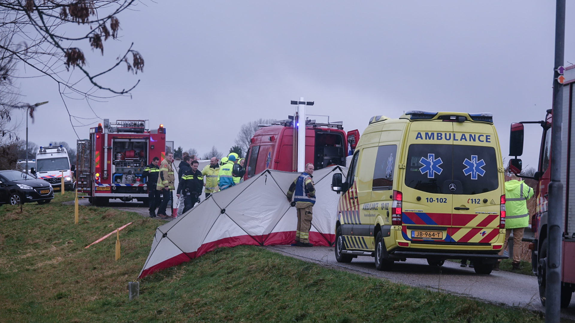 Ernstig ongeval in Obdam eist vier levens