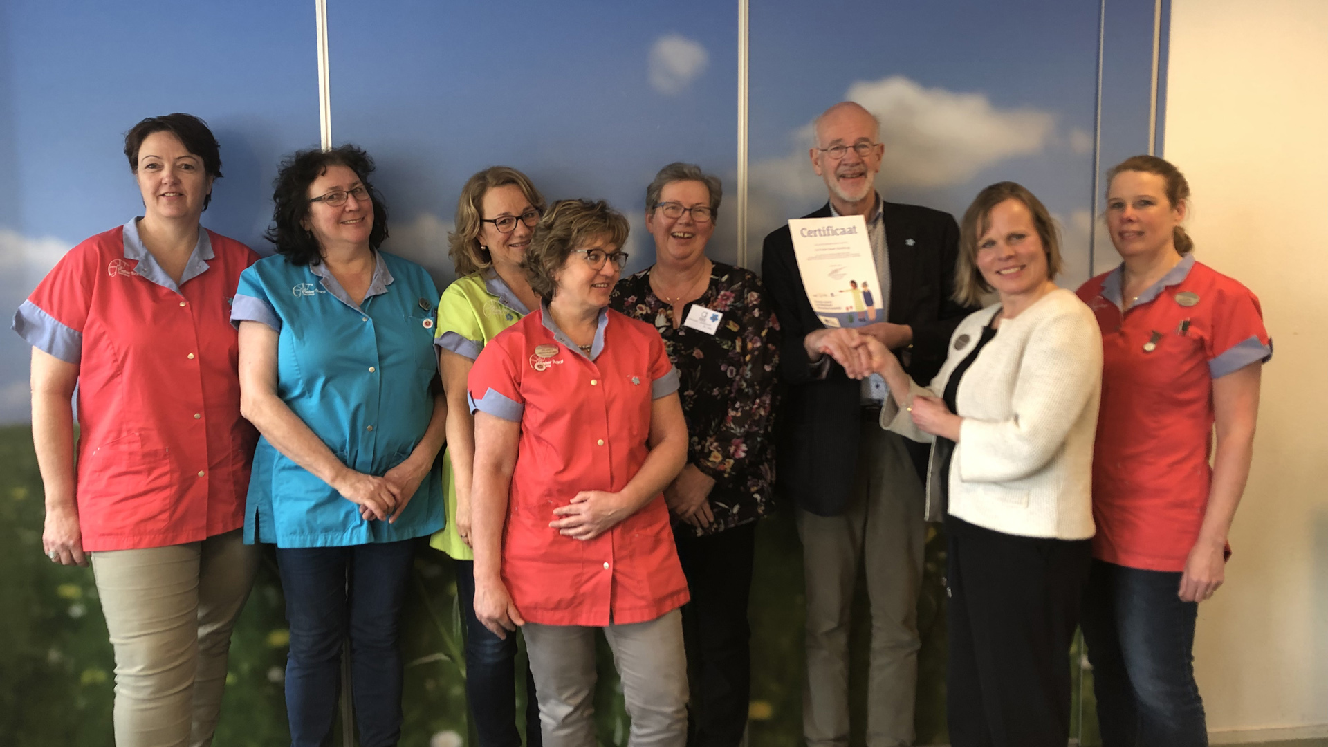 Pieter Raat Stichting ontvangt certificaat 'Samen Dementievriendelijk'