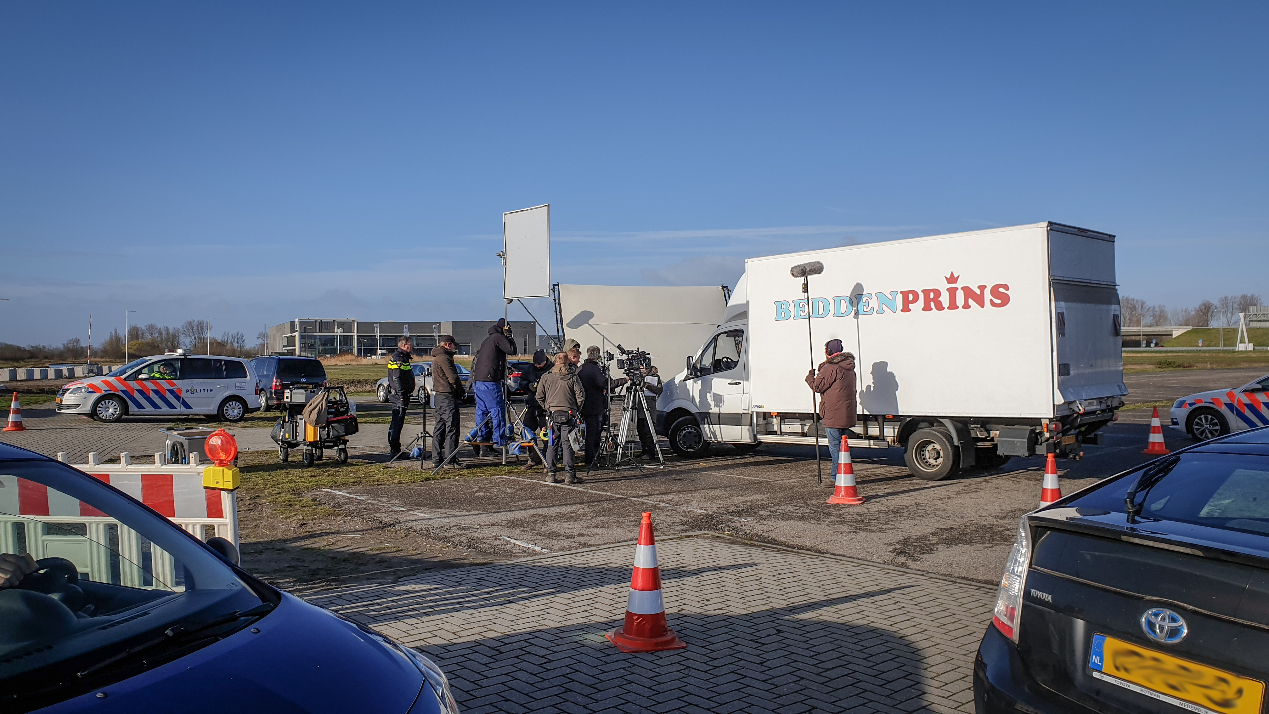 'Grootschalige controle' blijkt opname televisieserie Hollands Hoop