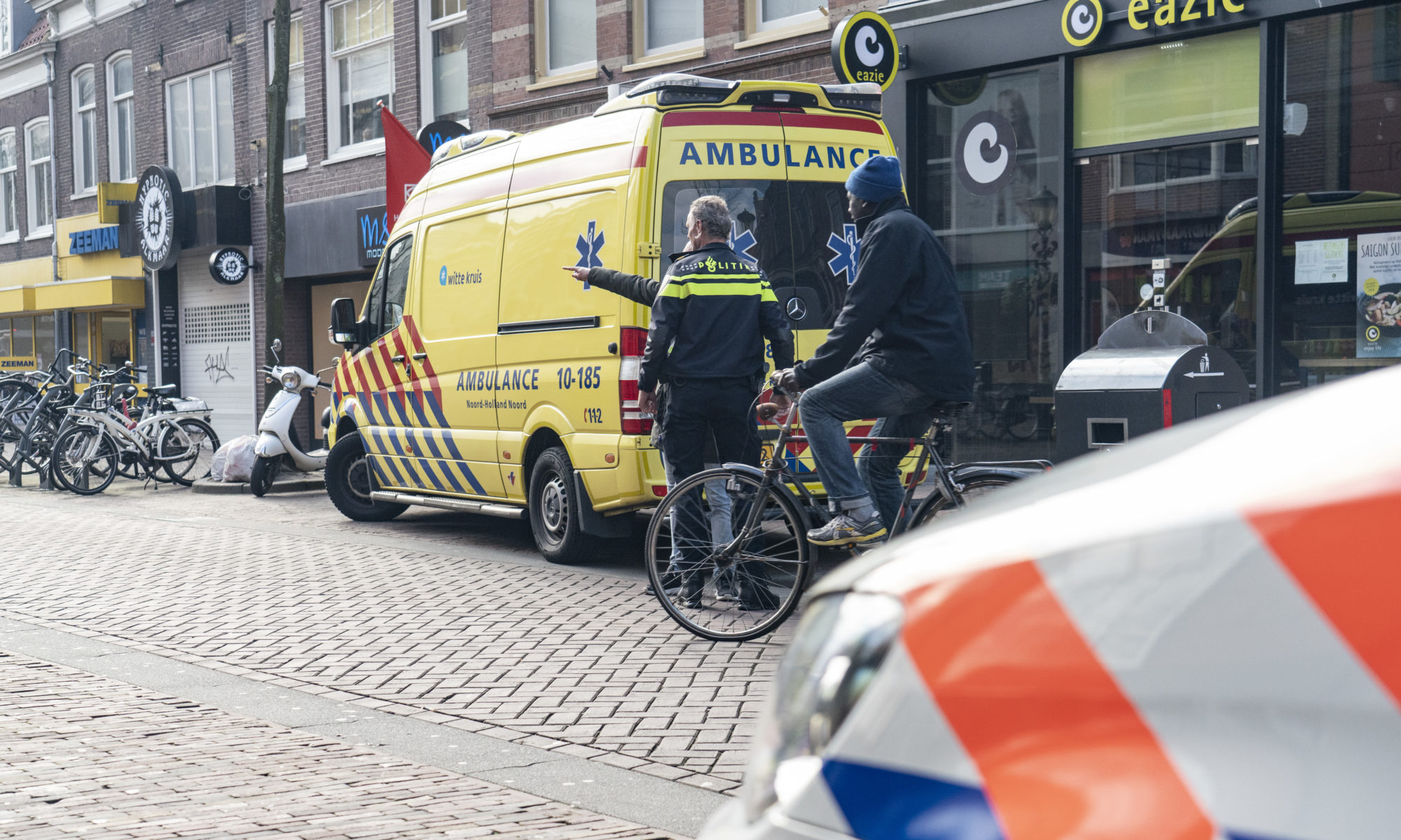 Peuter op Laat in Alkmaar gegrepen door aanhanger