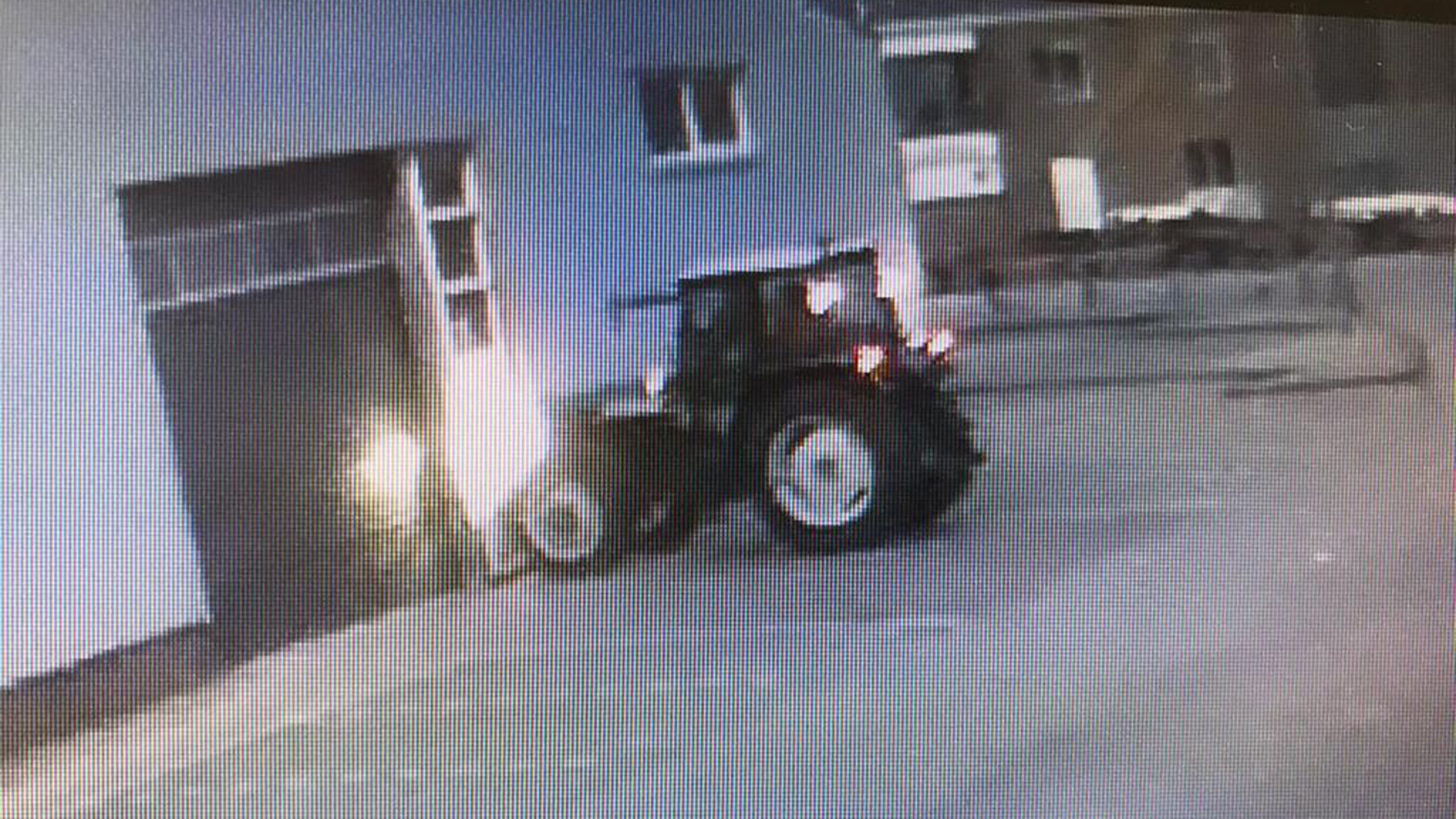 Ramkraak met tractor op industrieterrein Overdie; 'Ik kom nog wel terug'