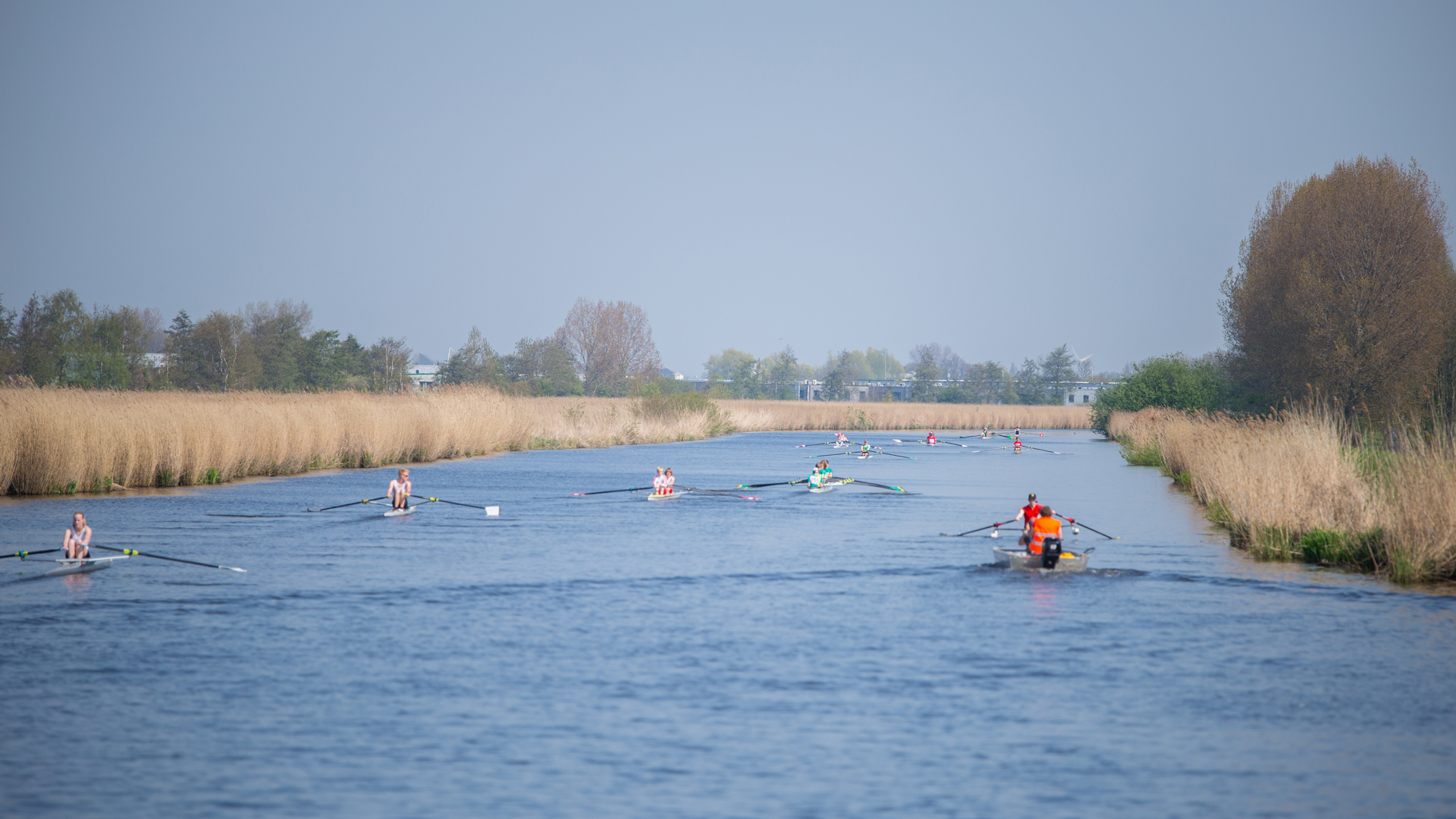 Open dag Alkmaarse roeivereniging ARZV op 6 april 1