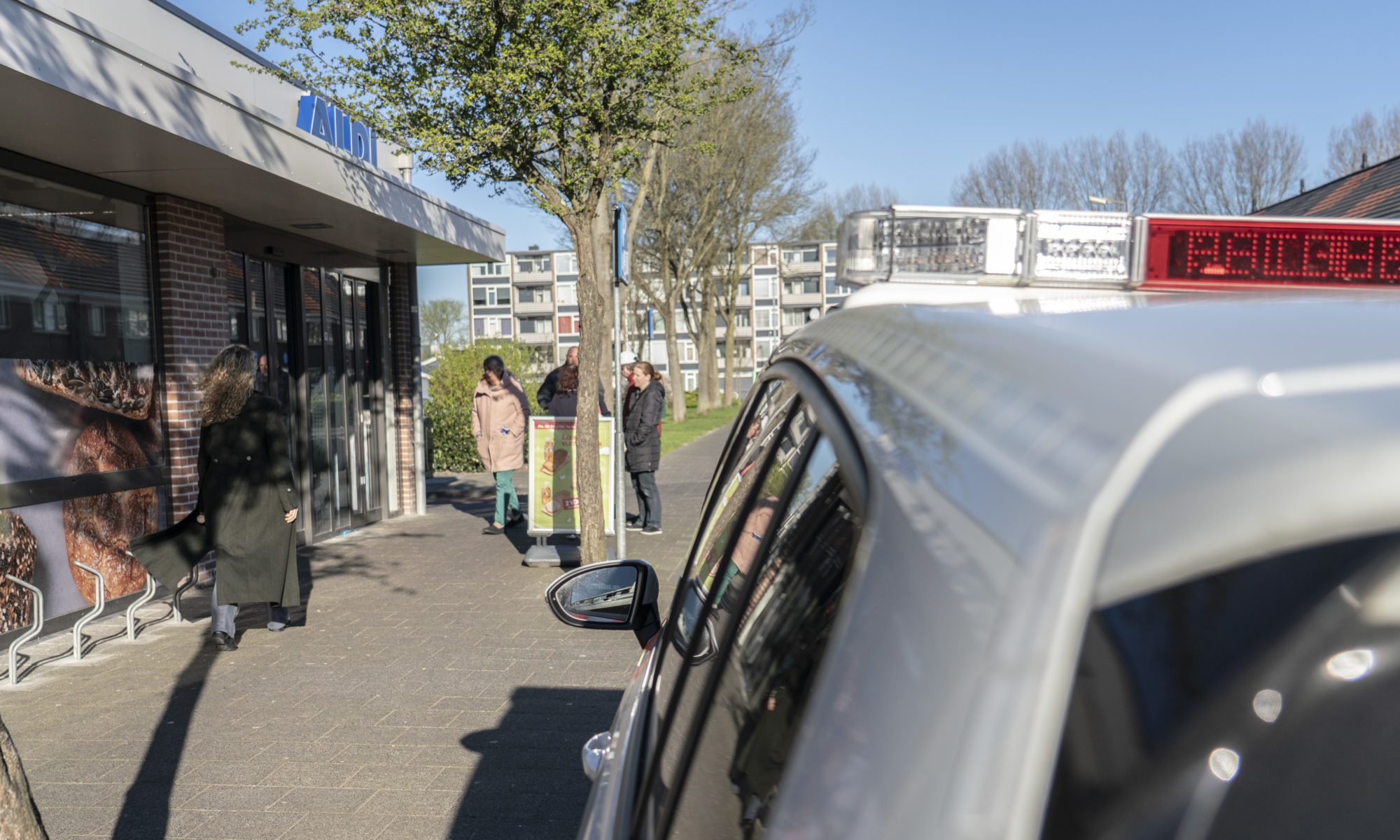 Aanhouding verdachte van gewapende overval op Aldi in De Hoef