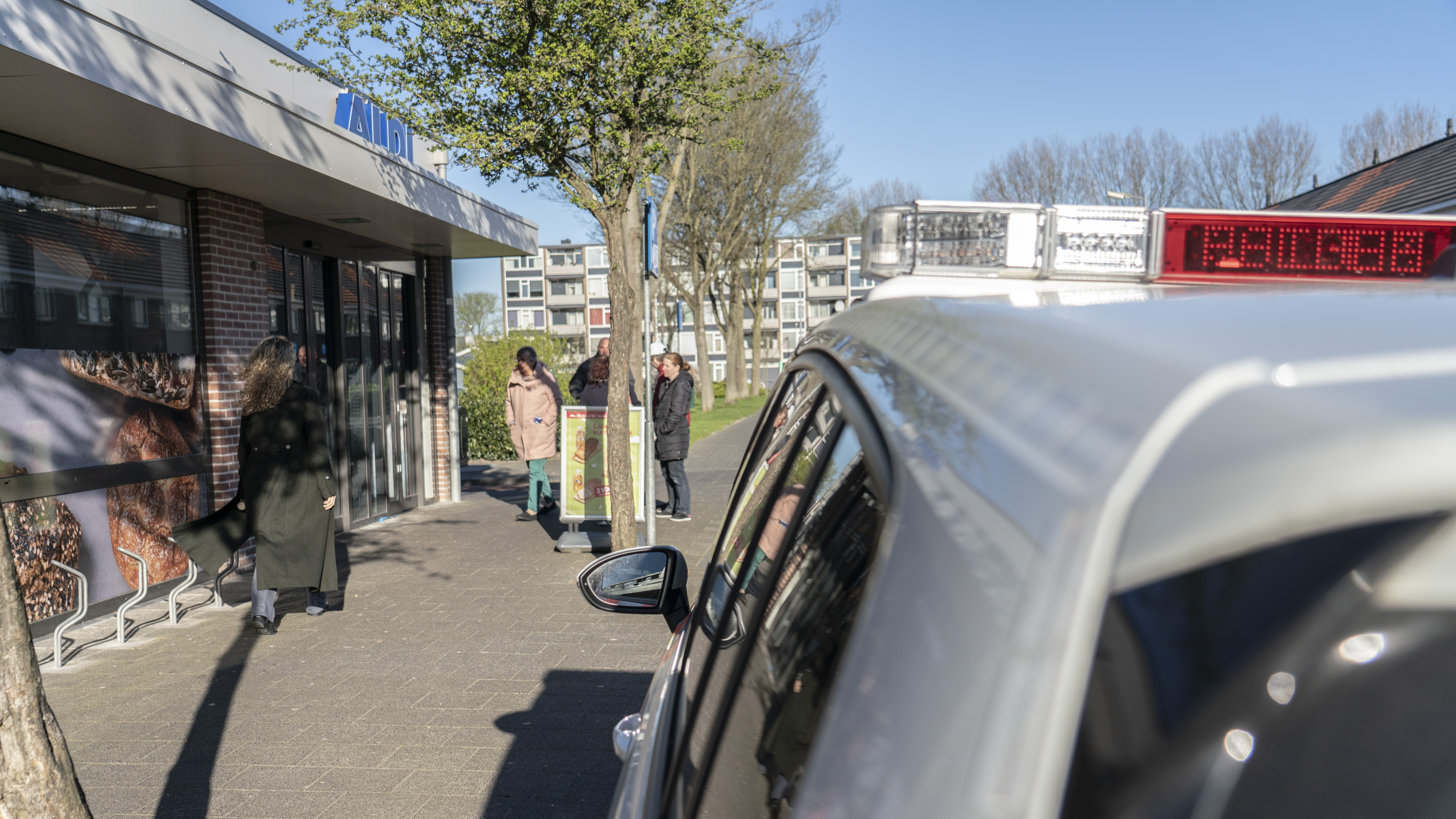 Aanhouding verdachte van gewapende overval op Aldi in De Hoef