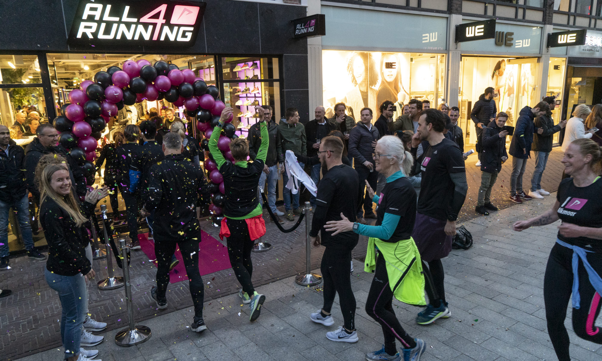 Sportieve heropening van All4running in Alkmaar