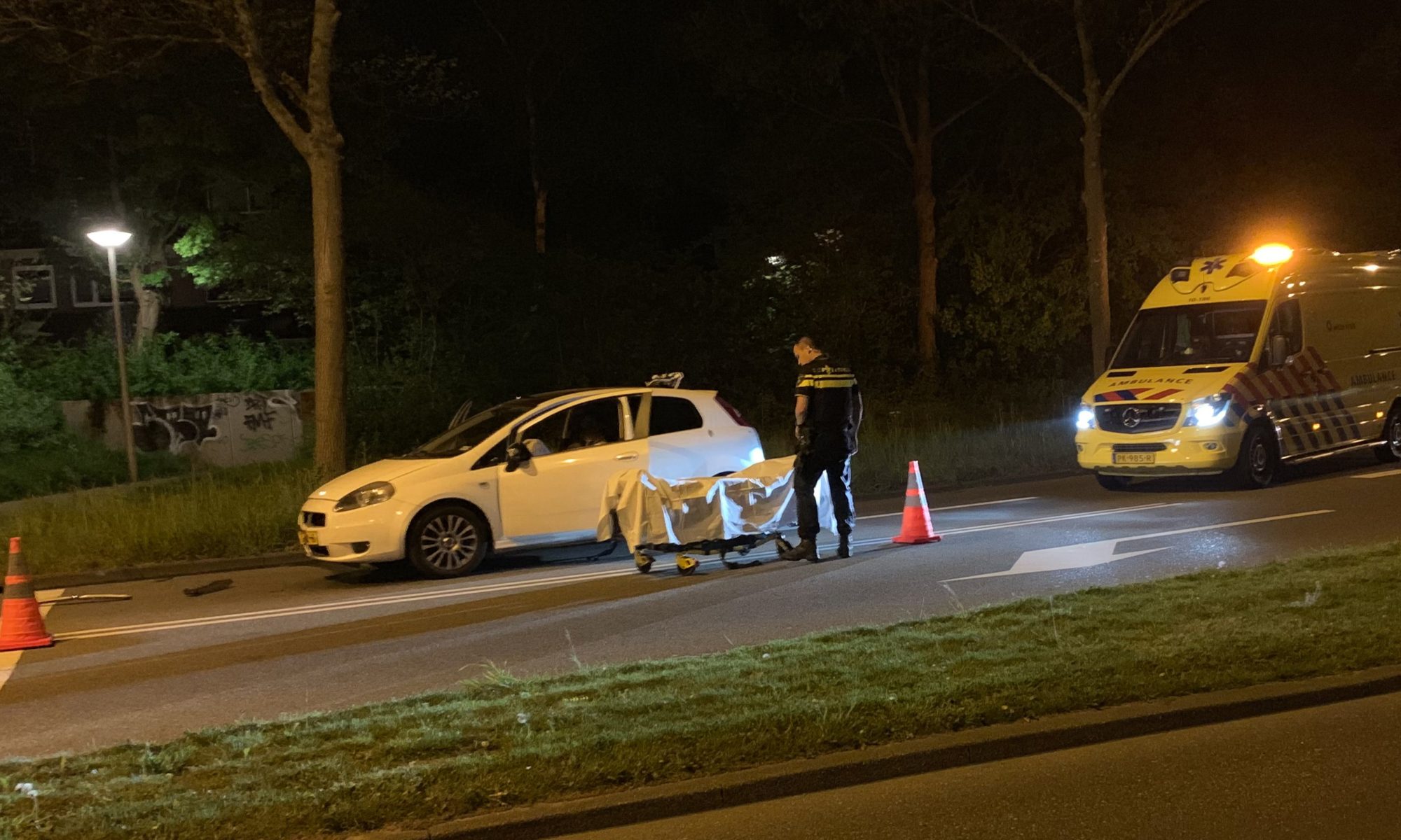 Automobiliste gewond bij ongeval op Laan van Bath