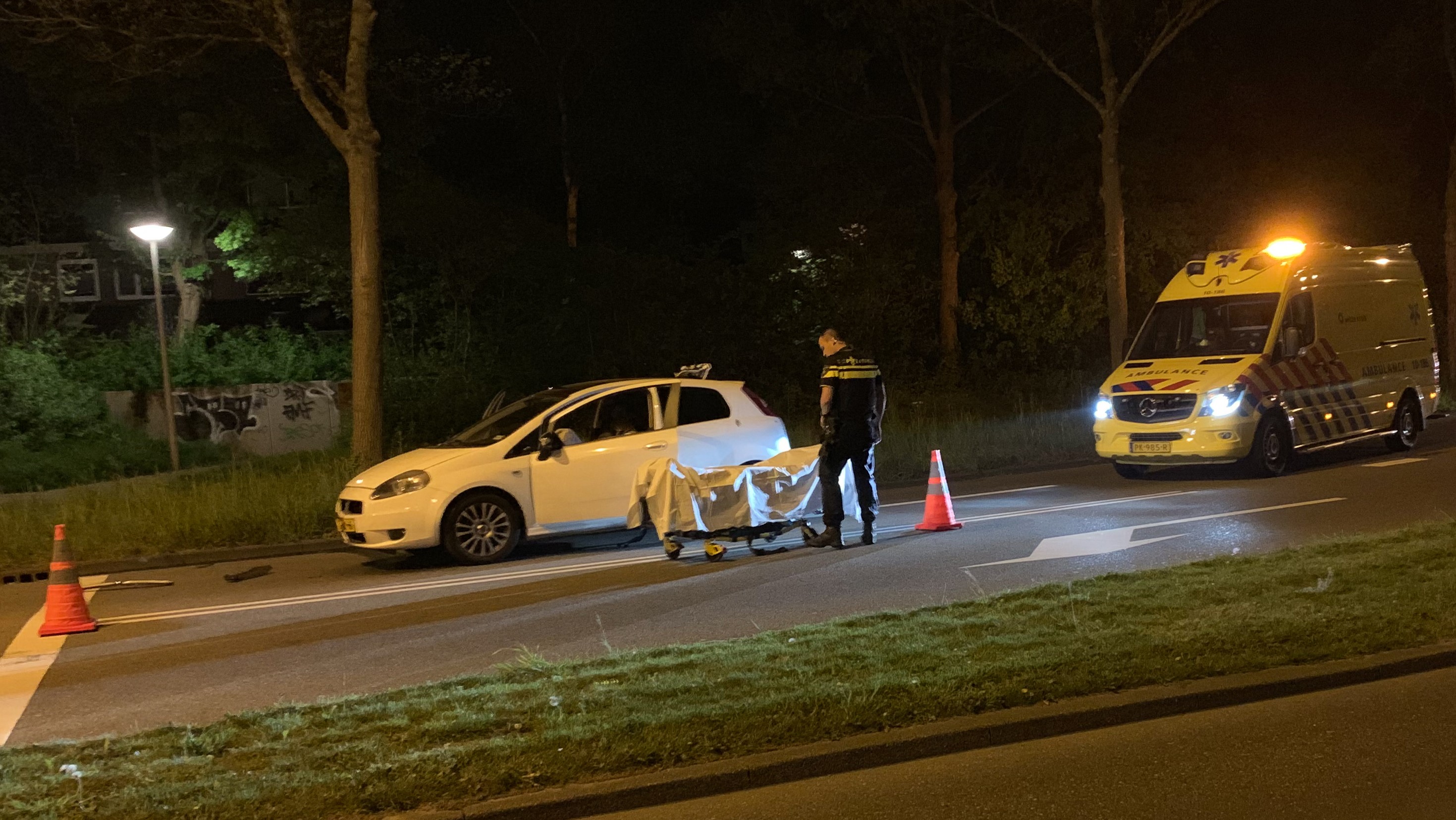Automobiliste gewond bij ongeval op Laan van Bath