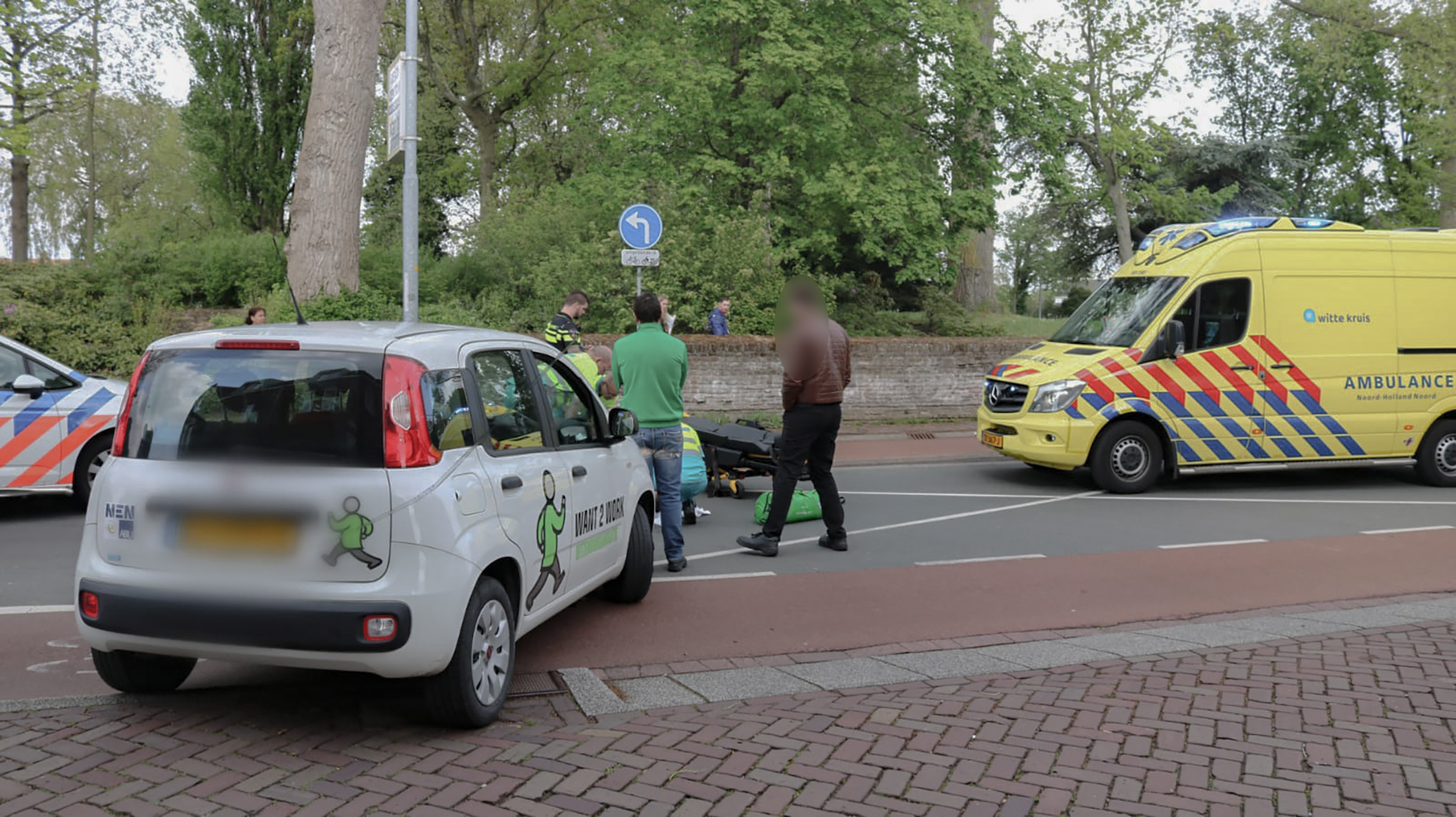 Fietser gewond na aanrijding op Wageweg Alkmaar