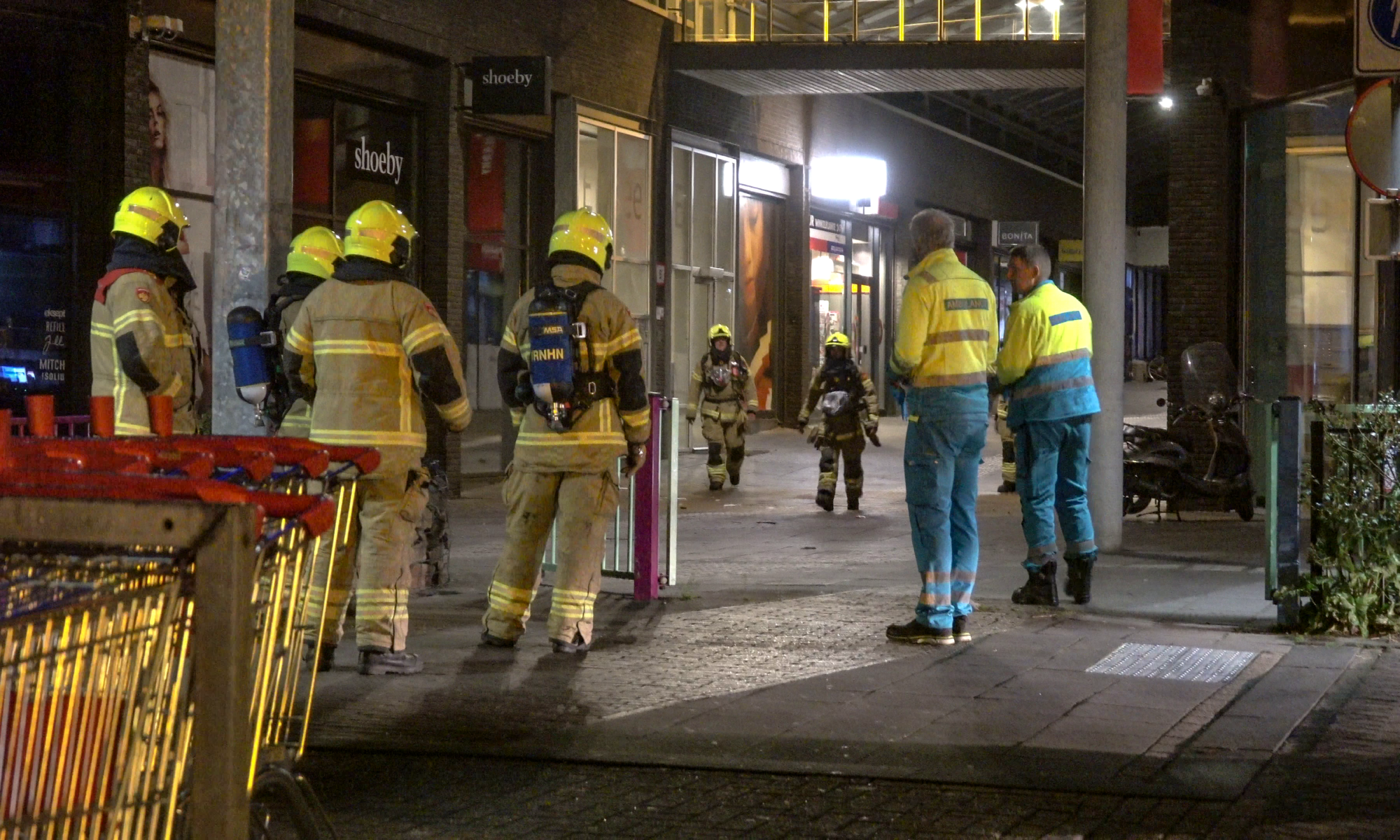 Nachtelijke rand in keuken appartement Europaboulevard