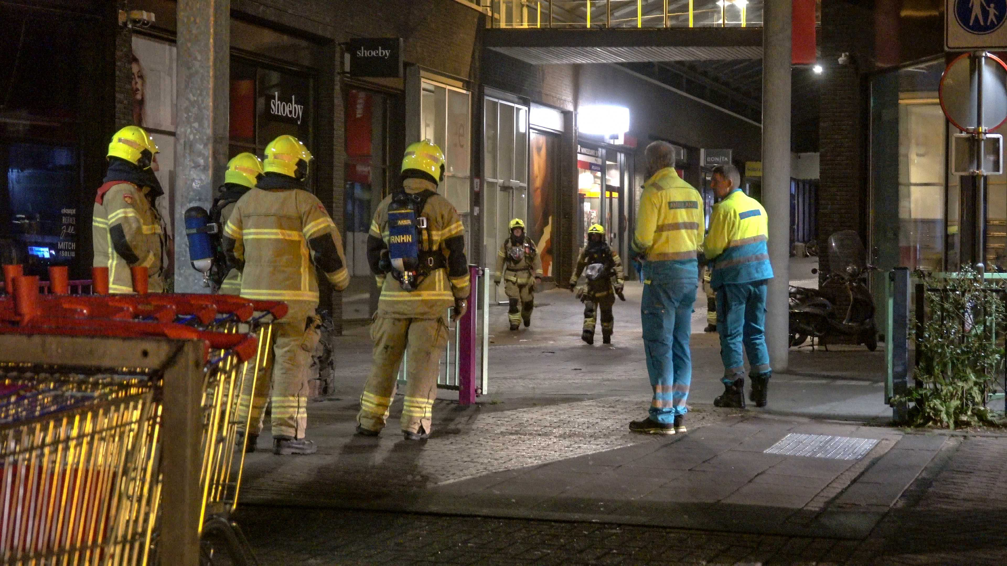 Nachtelijke rand in keuken appartement Europaboulevard