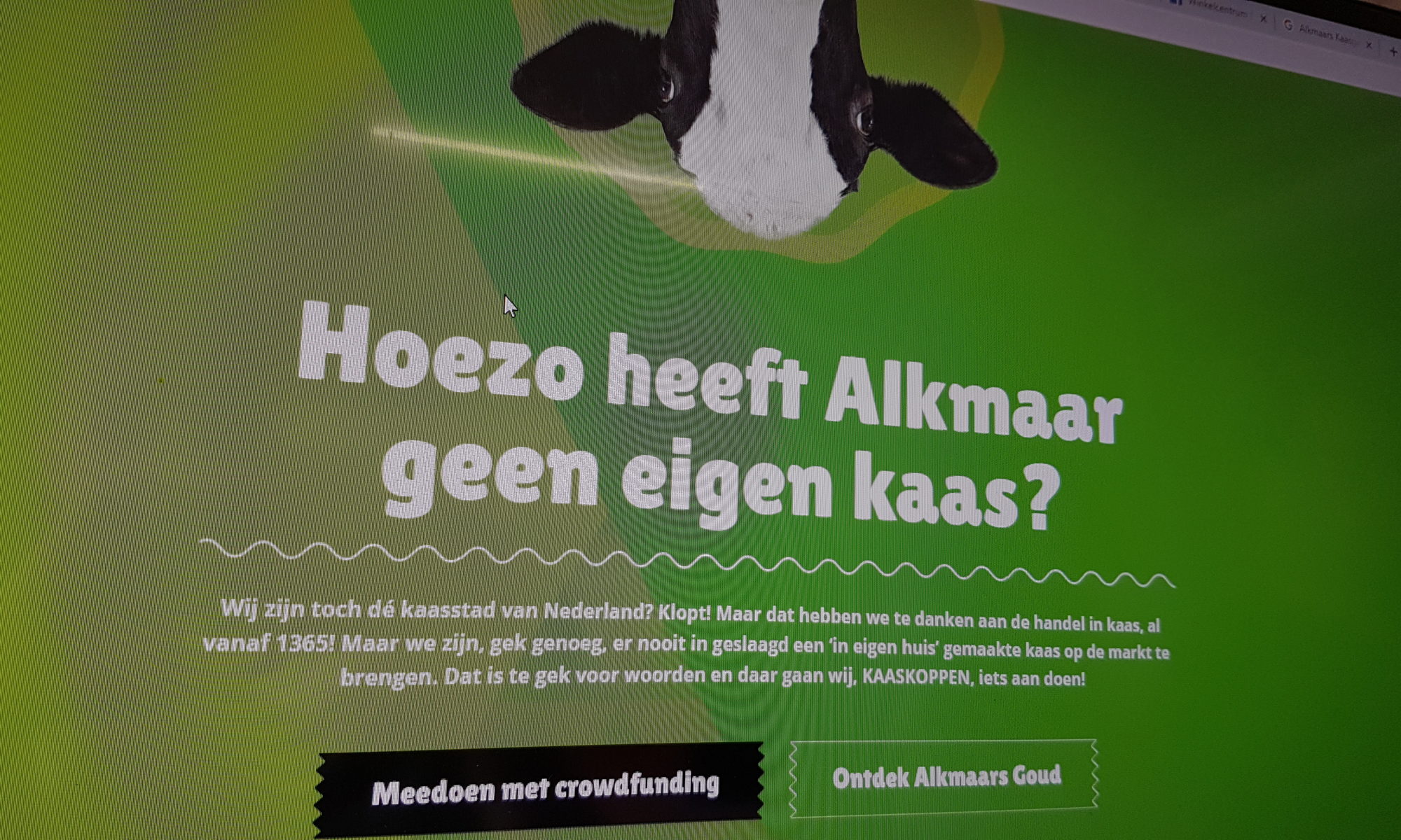 Crowdfundingsactie voor een ècht Alkmaars kaasje