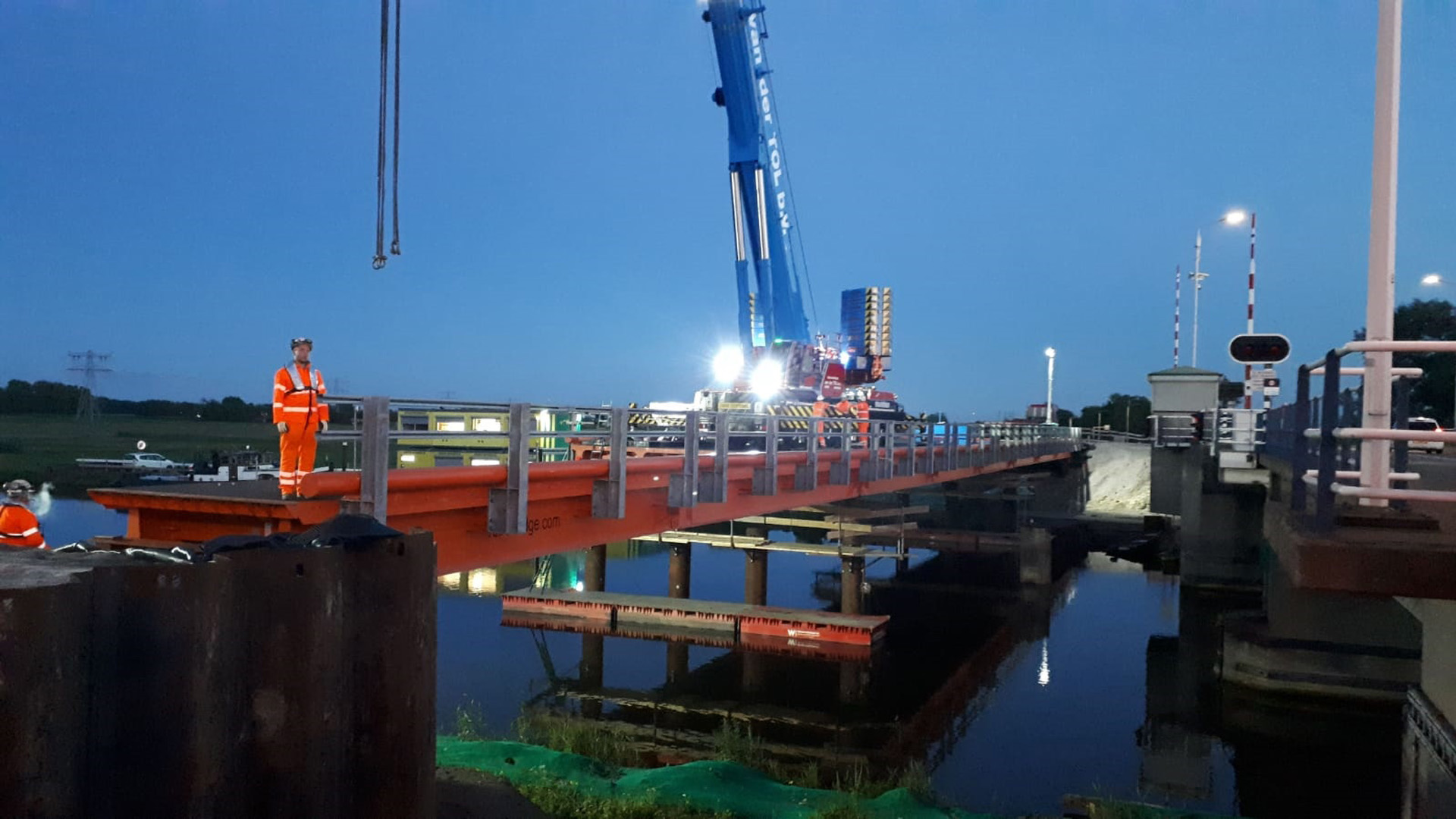 Tijdelijk geen scheepvaart bij Kogerpolderbrug