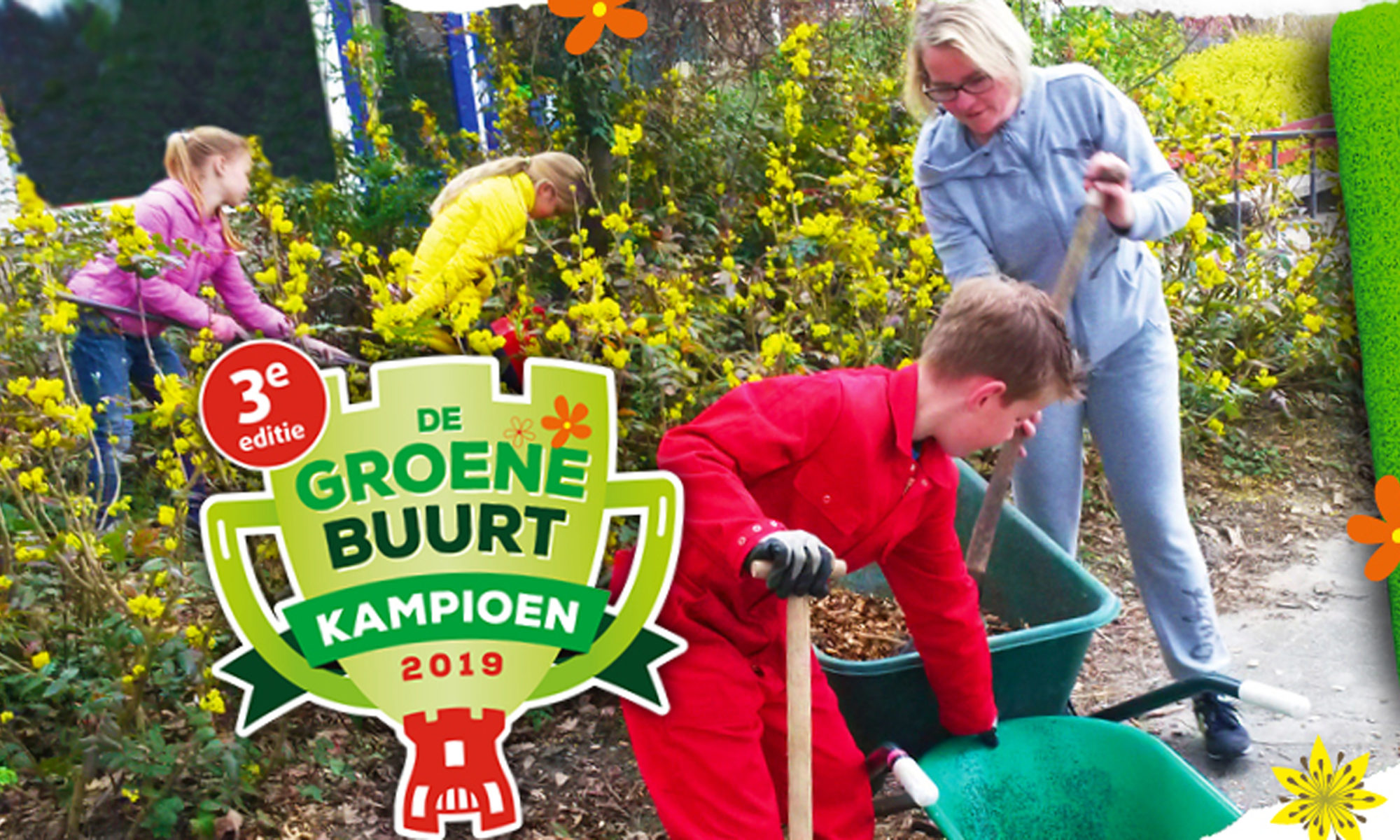 Wedstrijd Groene Buurt Kampioen 2019 van start