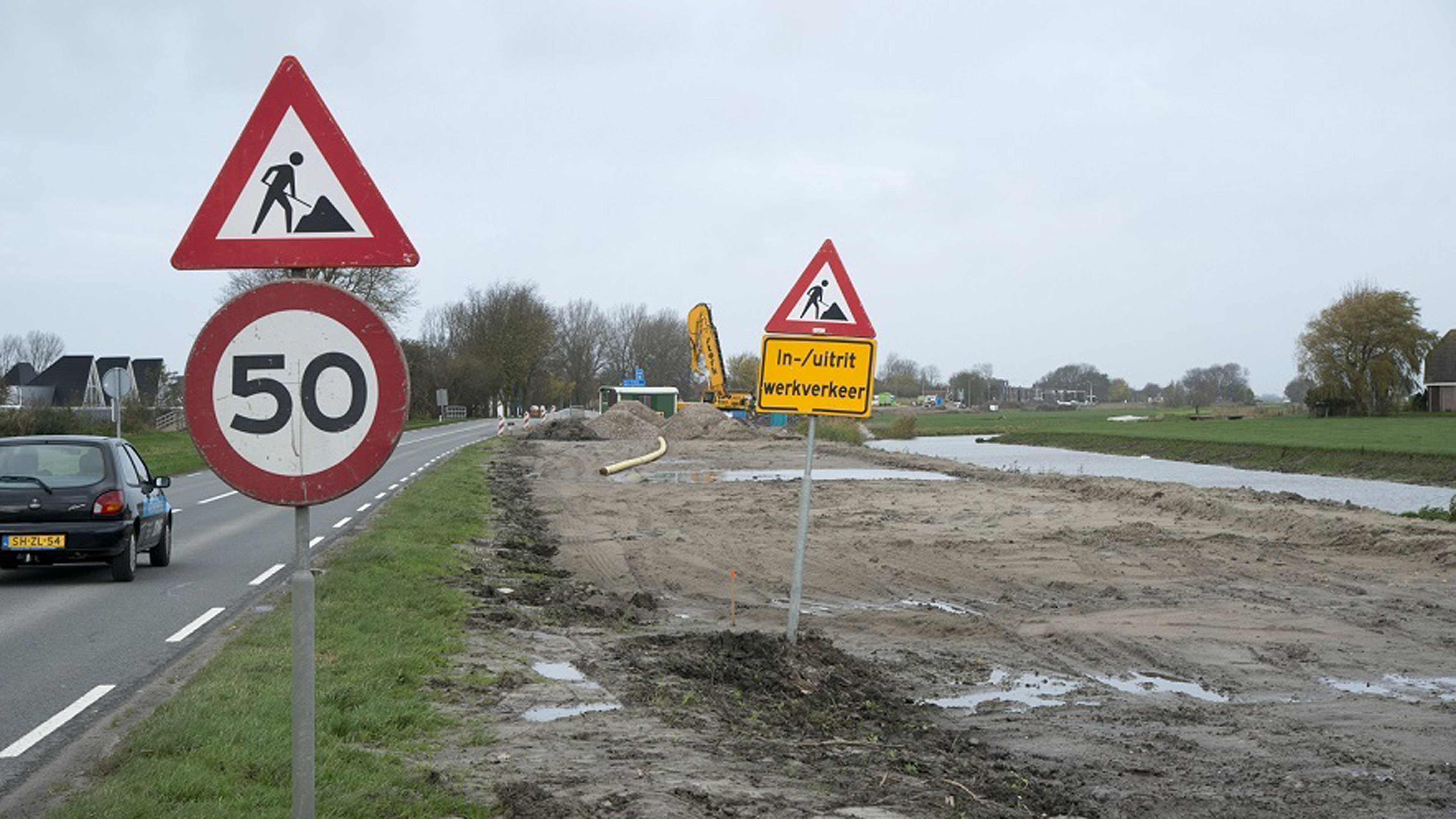 Werkzaamheden langs Westerweg (N242)