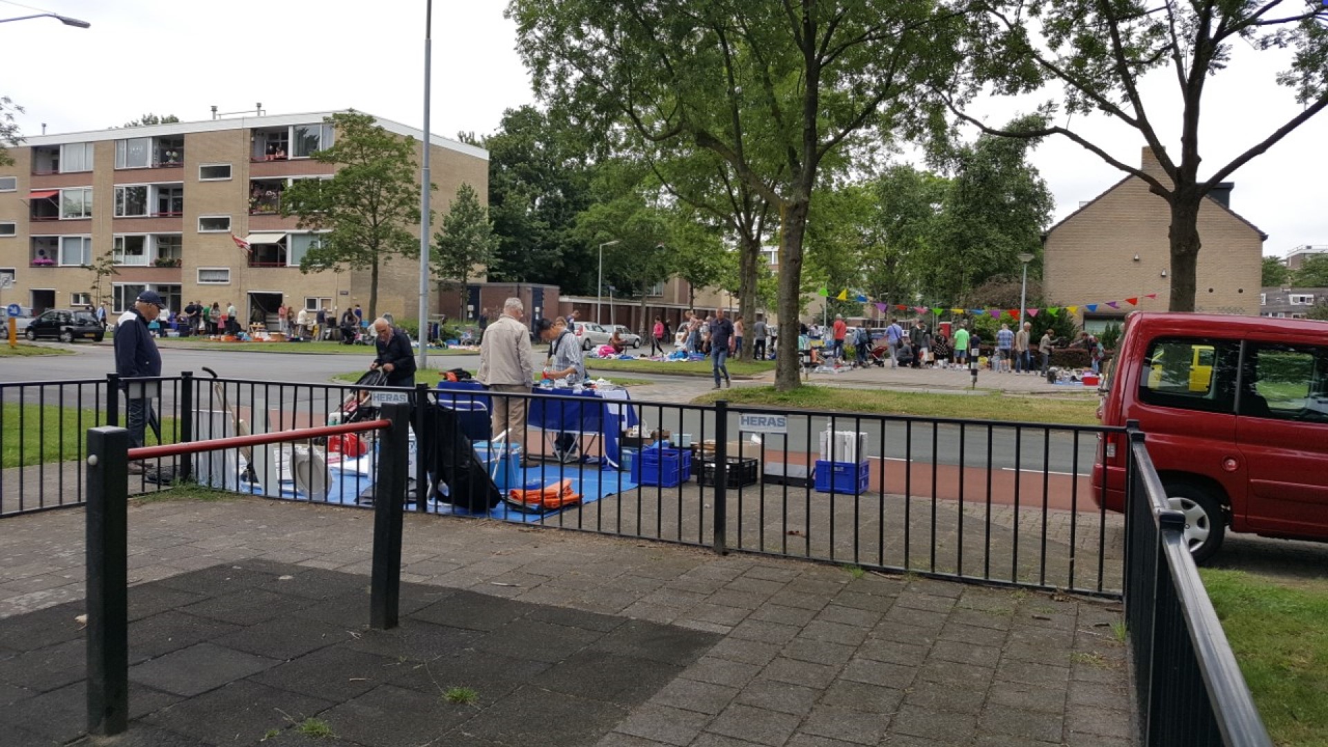 Grote rommelmarkt op 30 juni in Alkmaarse Rivierenbuurt