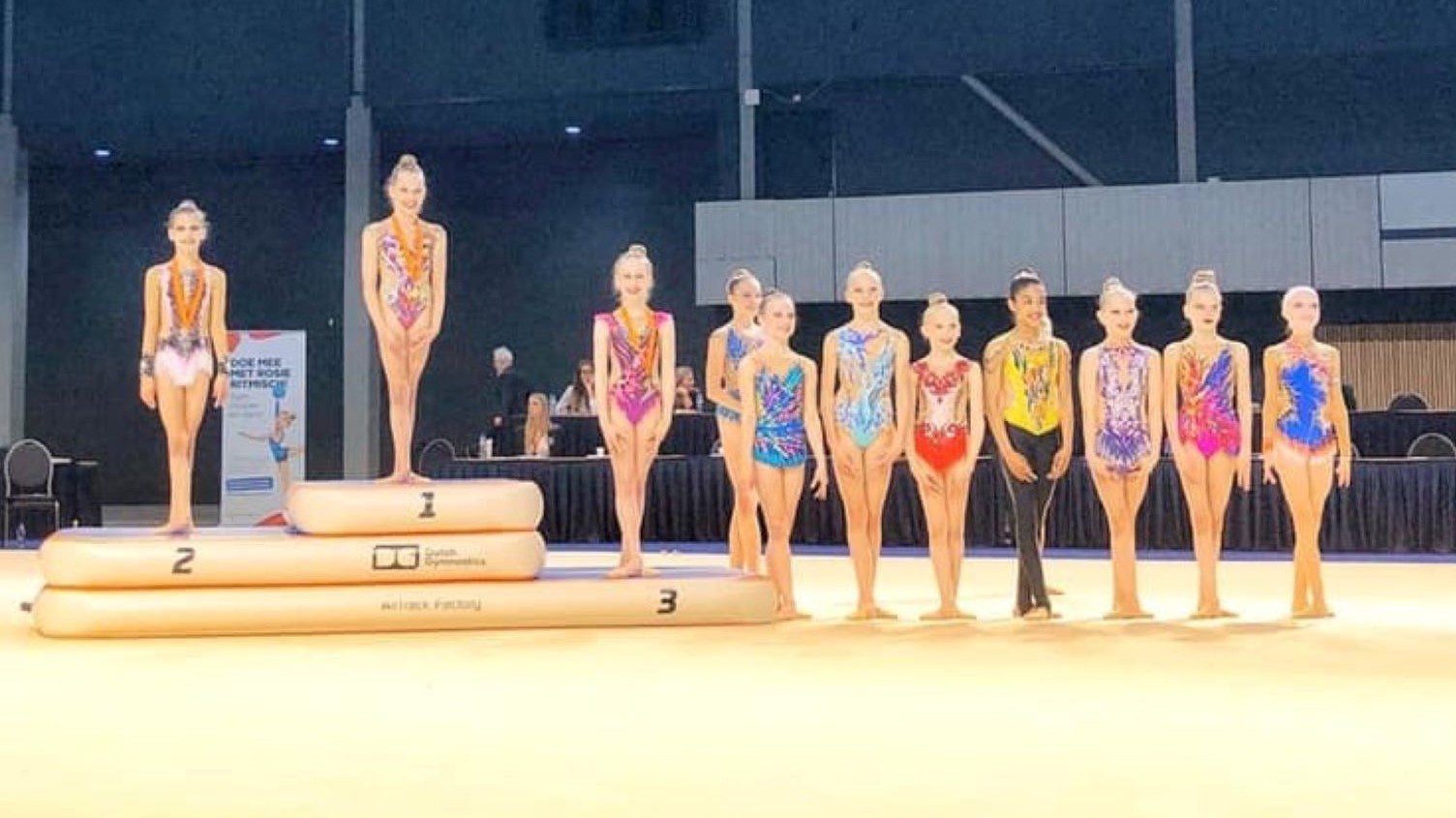 Ritmica RG Club beleeft succesvolle eerste deelname aan NK