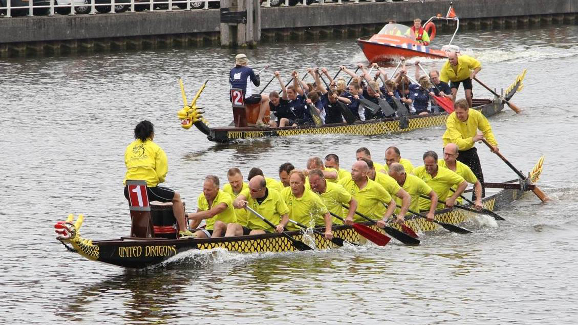 Opnieuw internationaal deelnemersveld op Alkmaars Drakenbootfestival