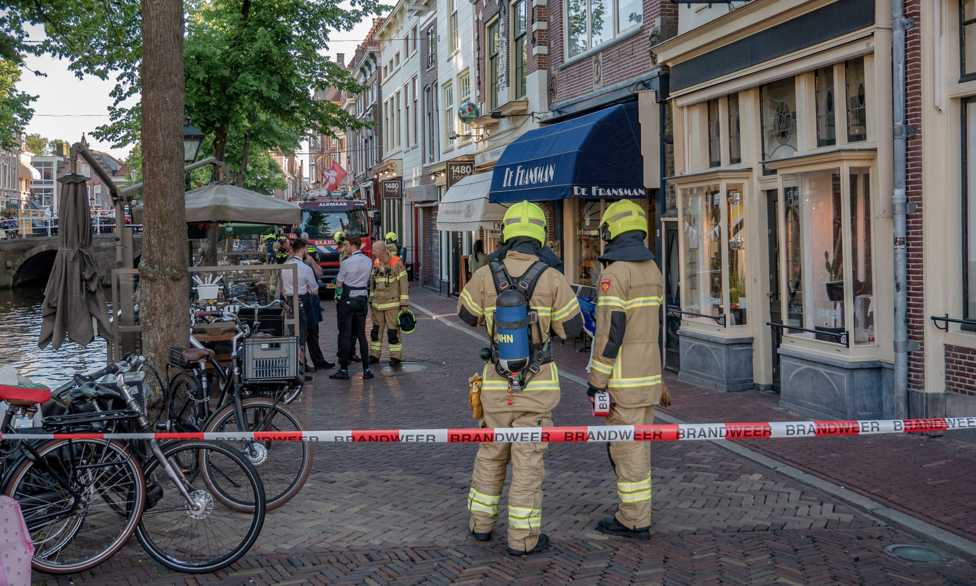 Keukenbrandje zorgt voor ontruiming Alkmaarse 1840 Food Bar