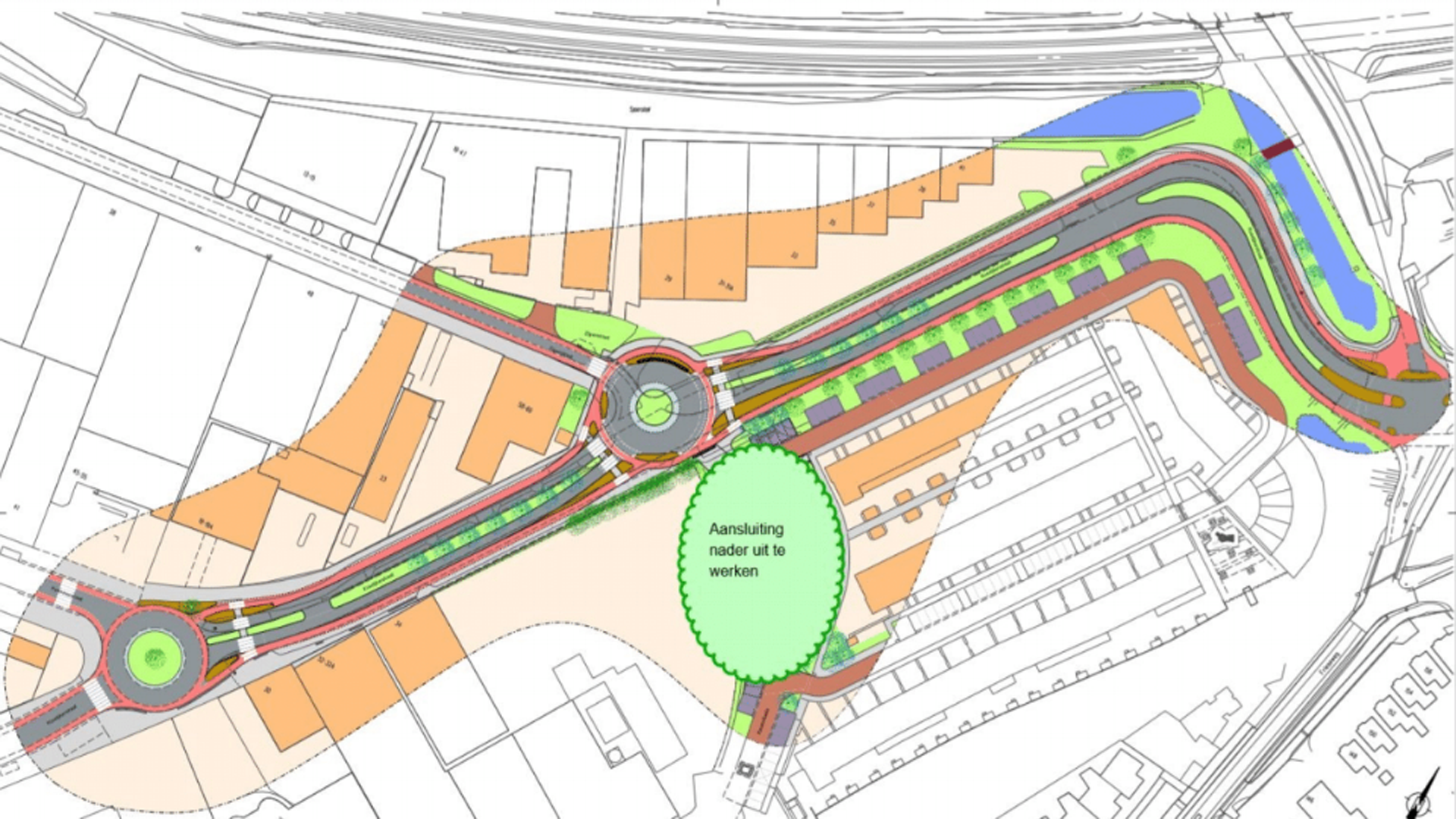 Plan voor herinrichting Koedijkerstraat in Overstad