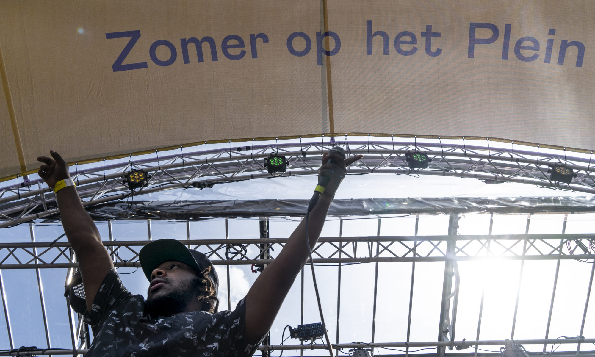 Zomer op het Plein in zomerse sferen